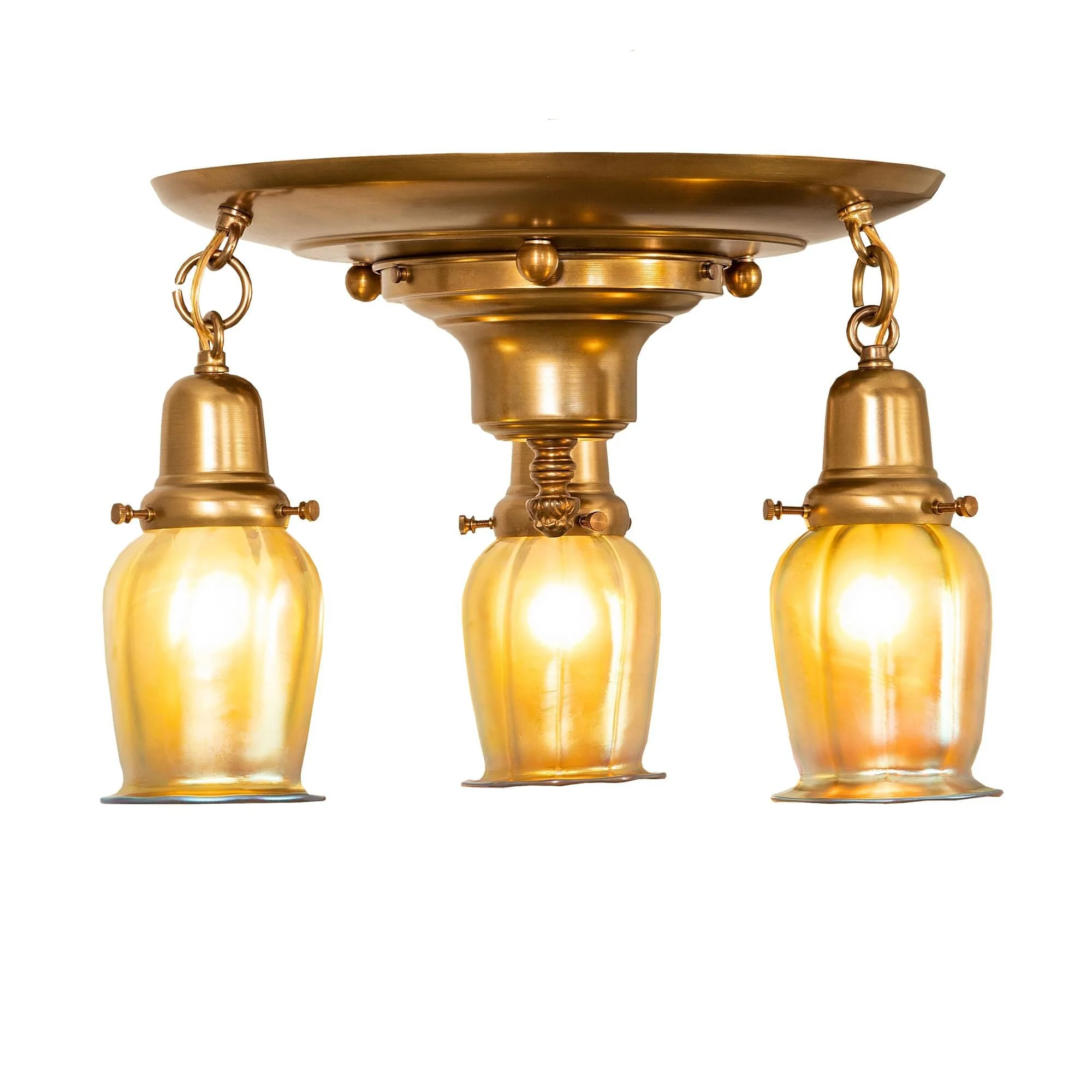 Meyda Lighting Revival 18 Inch 3 Light Flush Mount Cp779916 - Image 3