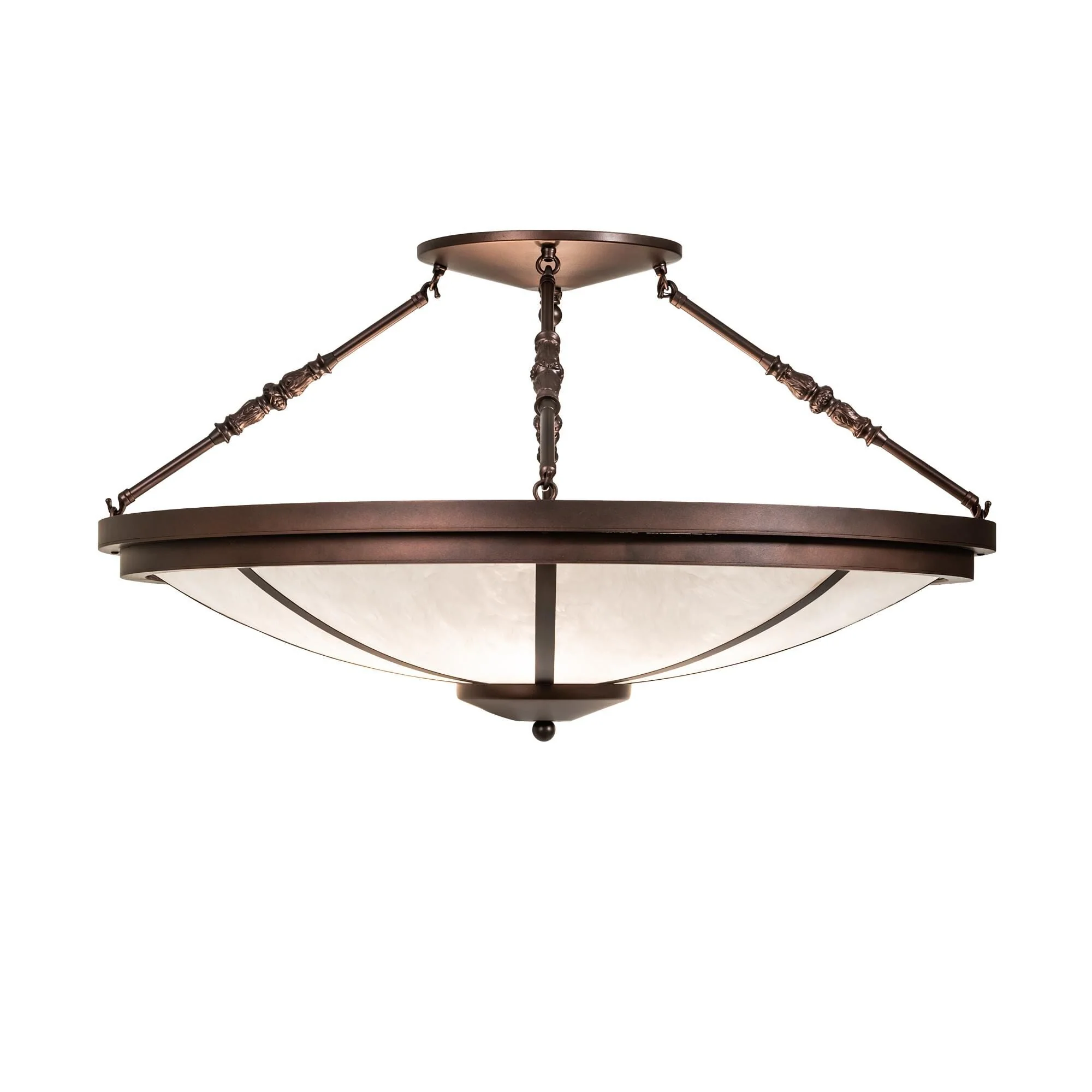 Meyda Lighting Commerce 36 Inch 6 Light Semi Flush Mount Cp780151 - Image 2