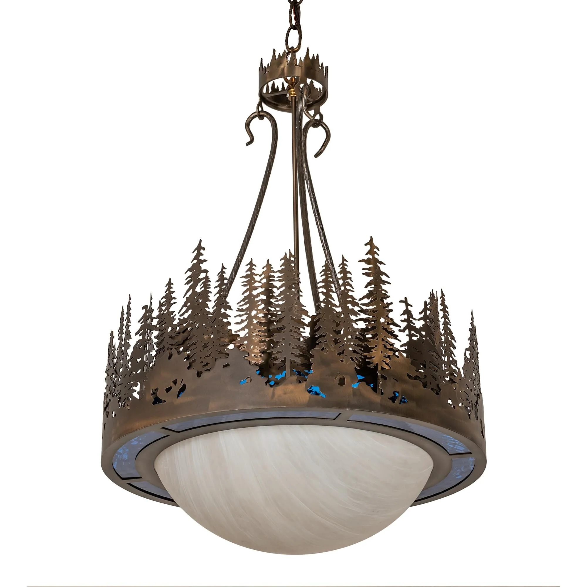 Meyda Lighting Tall Pines 26 Inch Large Pendant Cp780006 - Image 3