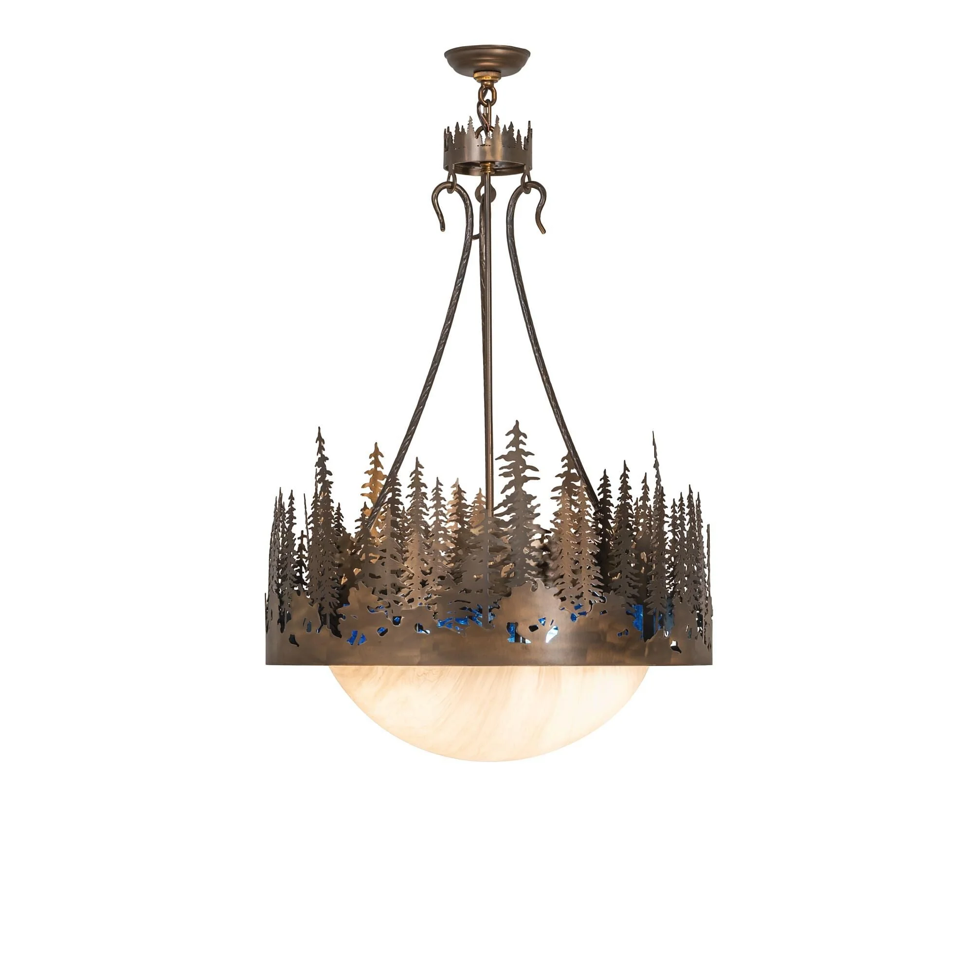 Meyda Lighting Tall Pines 26 Inch Large Pendant Cp780006 - Image 1