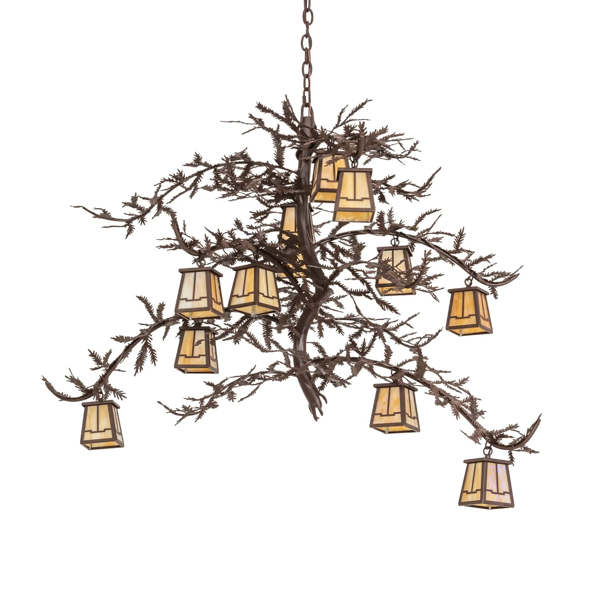 Meyda Lighting Pine Branch 48 Inch 12 Light Led Chandelier Cp779796 - Image 2