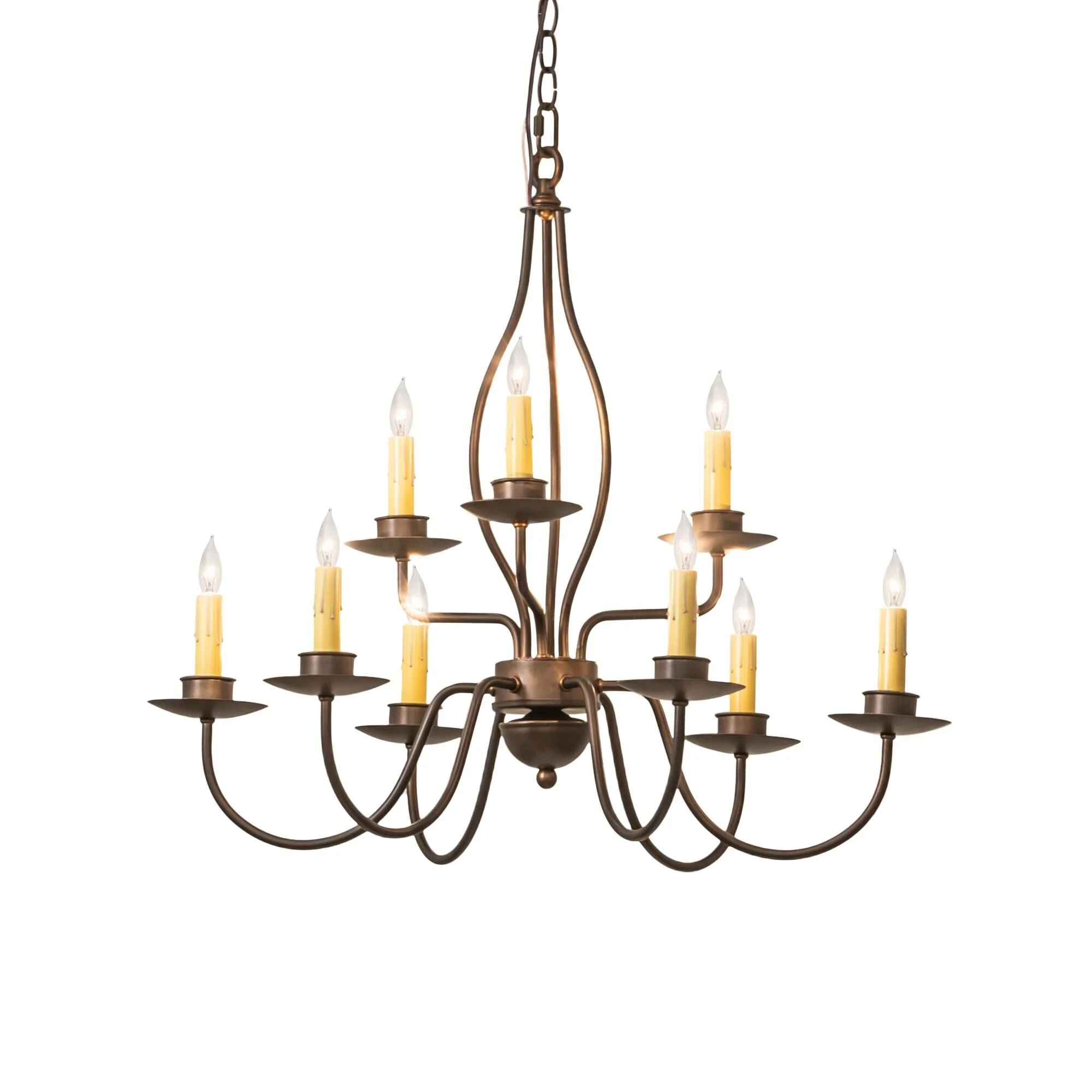 Meyda Lighting 28 Inch 9 Light Chandelier Cp780437 - Image 1
