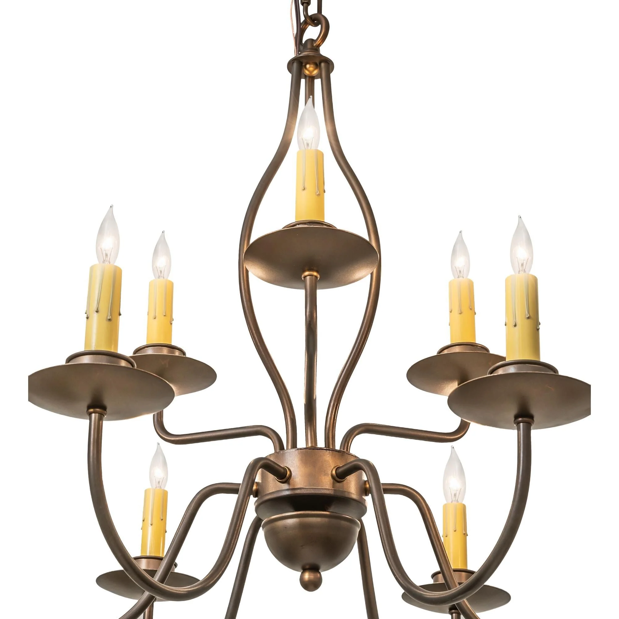 Meyda Lighting 28 Inch 9 Light Chandelier Cp780437 - Image 3