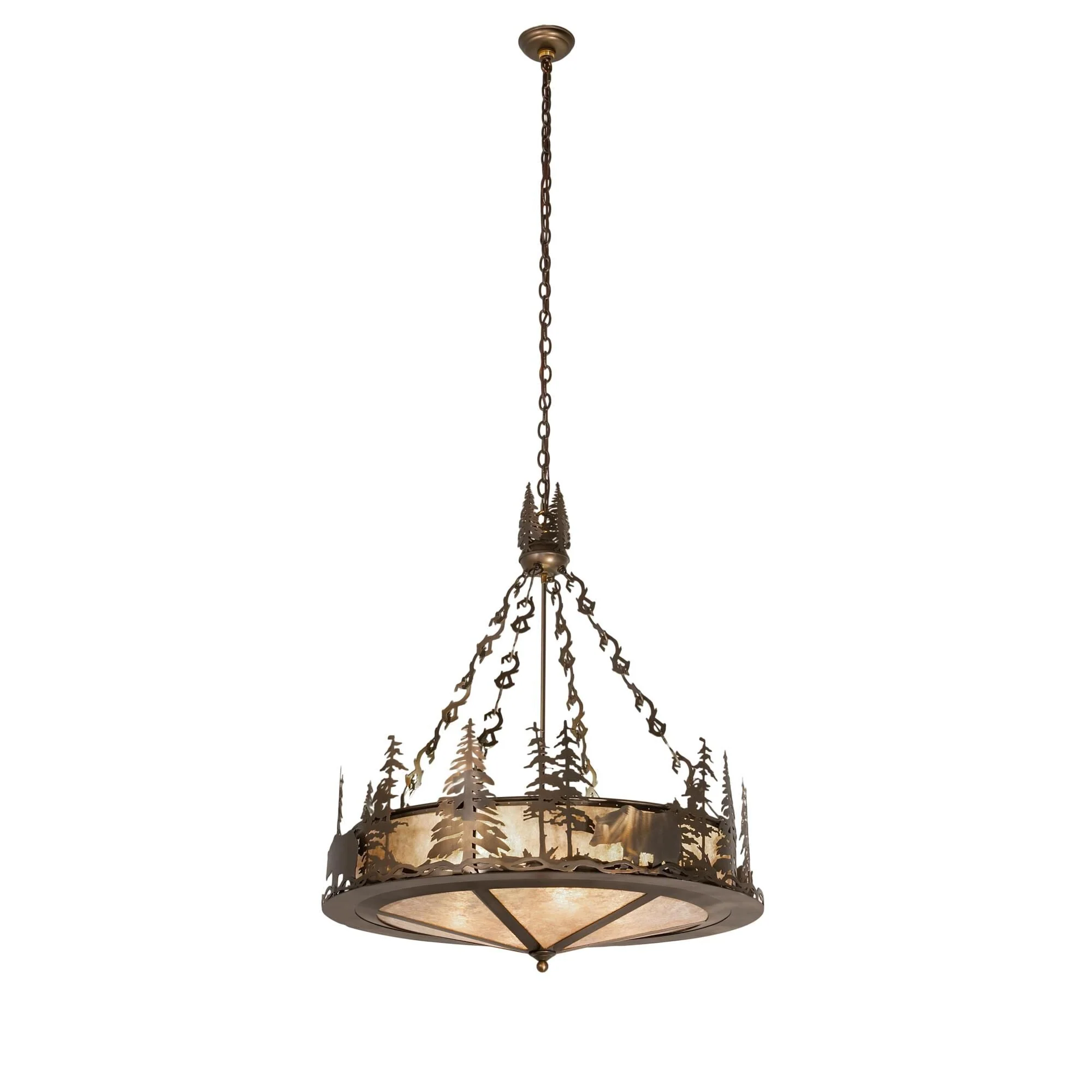 Meyda Lighting Bear At Lake 24 Inch Large Pendant Cp780008 - Image 1