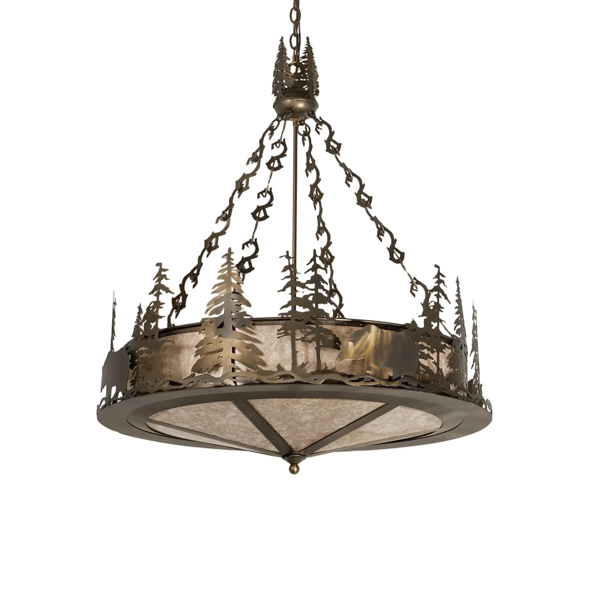 Meyda Lighting Bear At Lake 24 Inch Large Pendant Cp780008 - Image 3