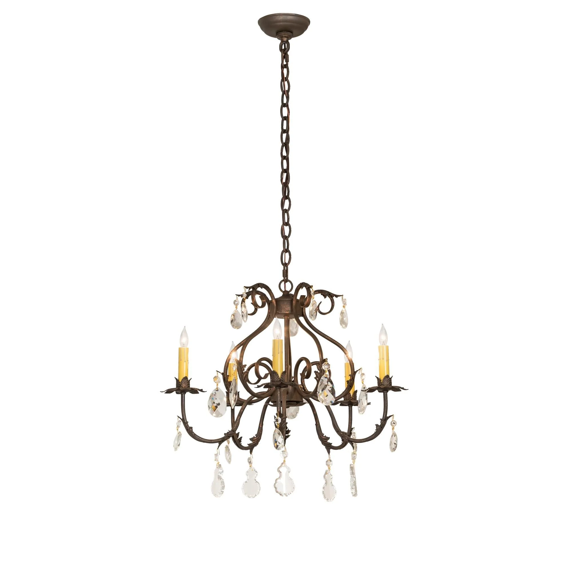 Meyda Lighting 24 Inch 5 Light Chandelier Cp780438 - Image 3