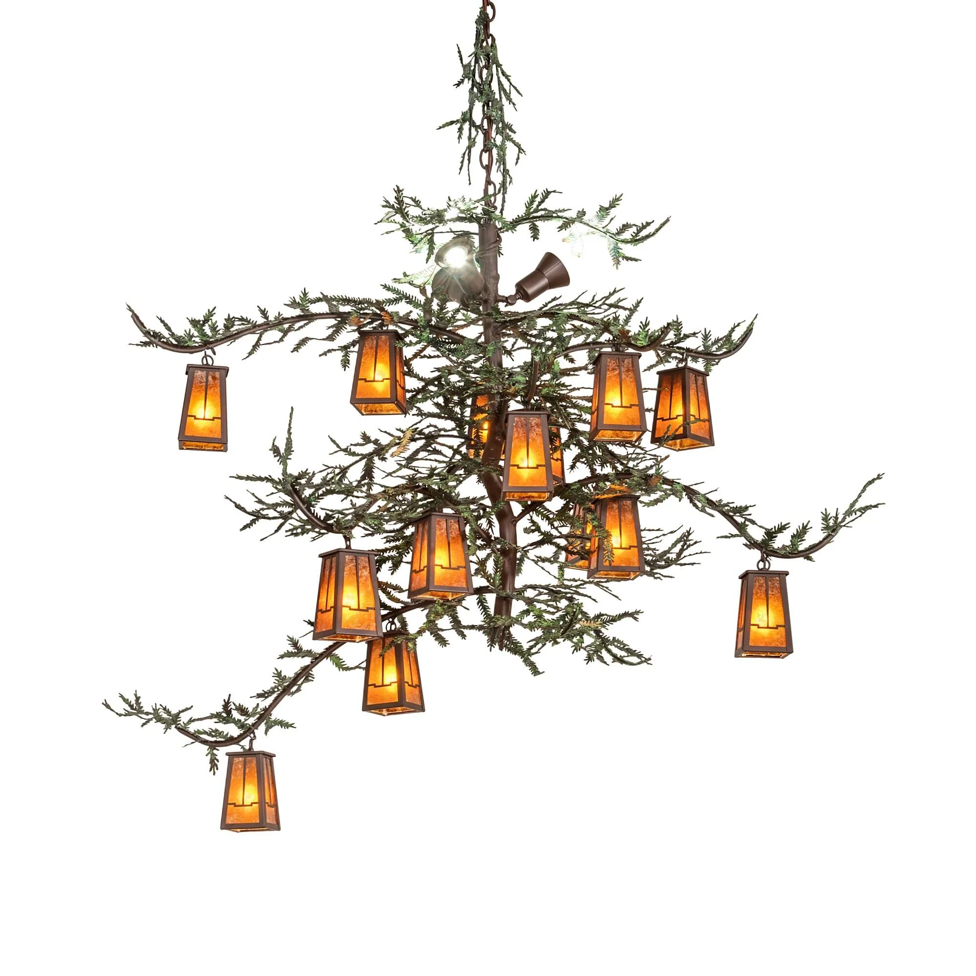 Meyda Lighting Pine Branch 62 Inch 15 Light Chandelier Cp779807 - Image 1