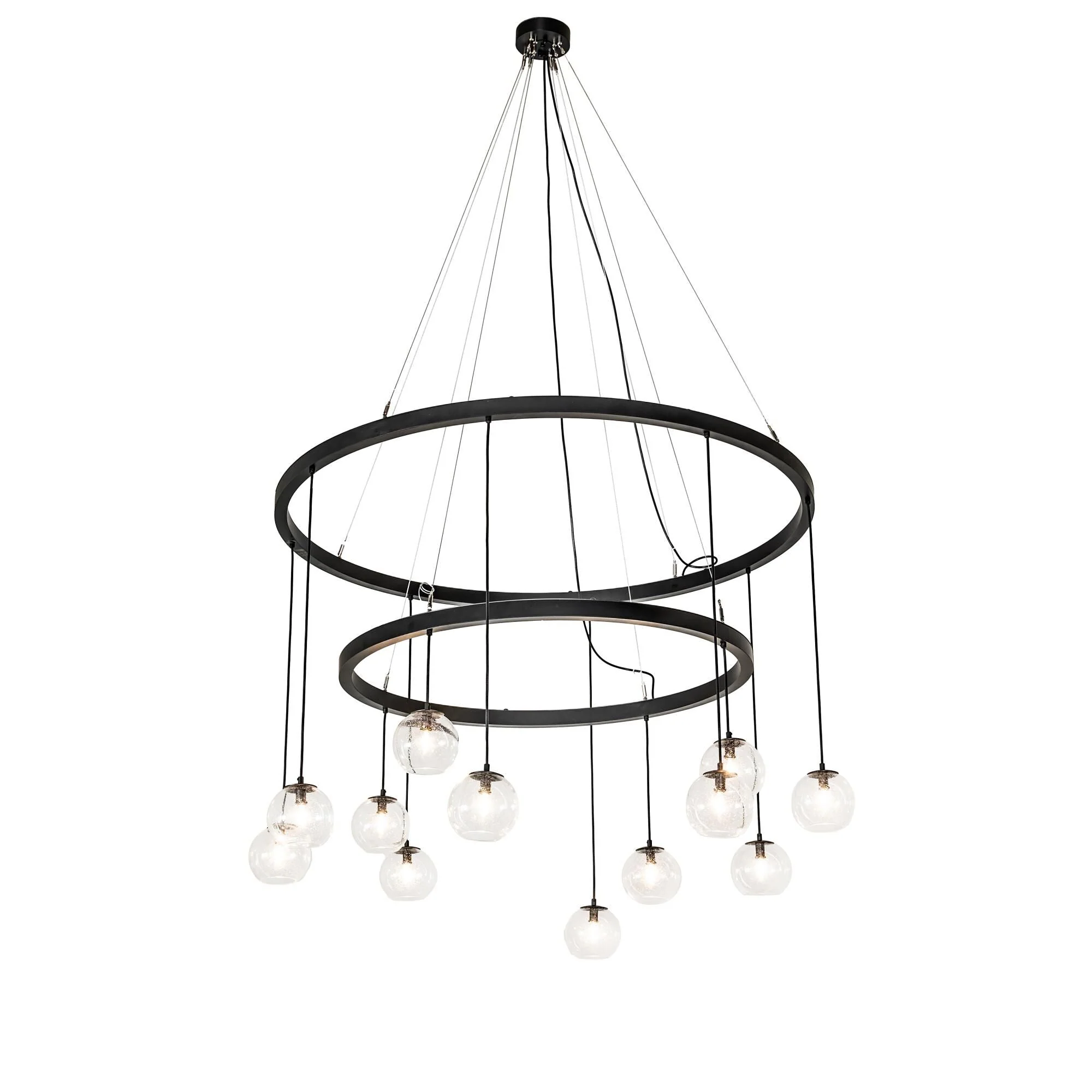Meyda Lighting Bola 59 Inch 12 Light Led Chandelier Cp779846 - Image 1