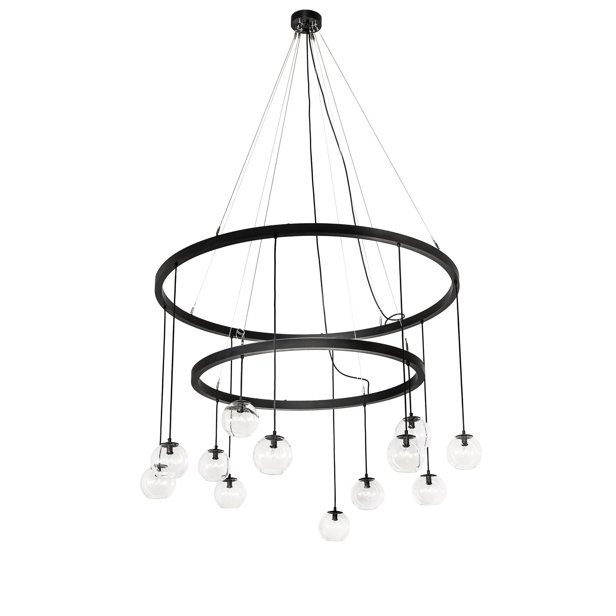 Meyda Lighting Bola 59 Inch 12 Light Led Chandelier Cp779846 - Image 2