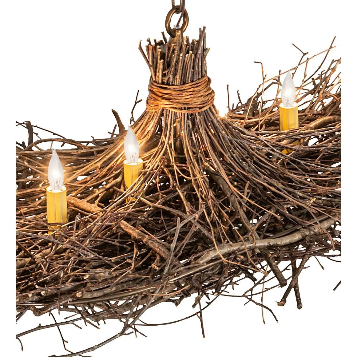 Meyda Lighting Twigs 32 Inch Large Pendant Cp780057 - Image 3