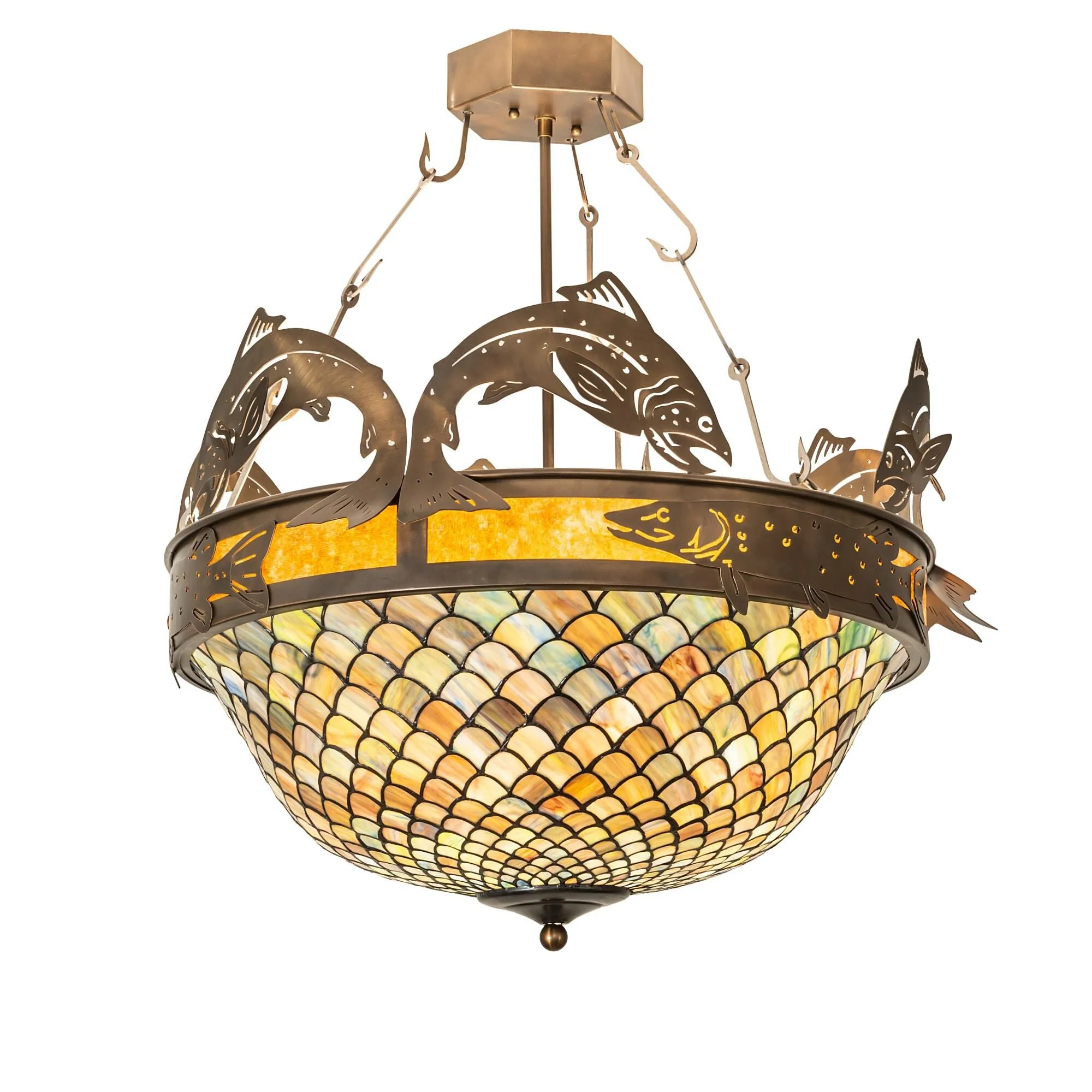 Meyda Lighting Catch Of The Day 30 Inch Large Pendant Cp780161 - Image 1