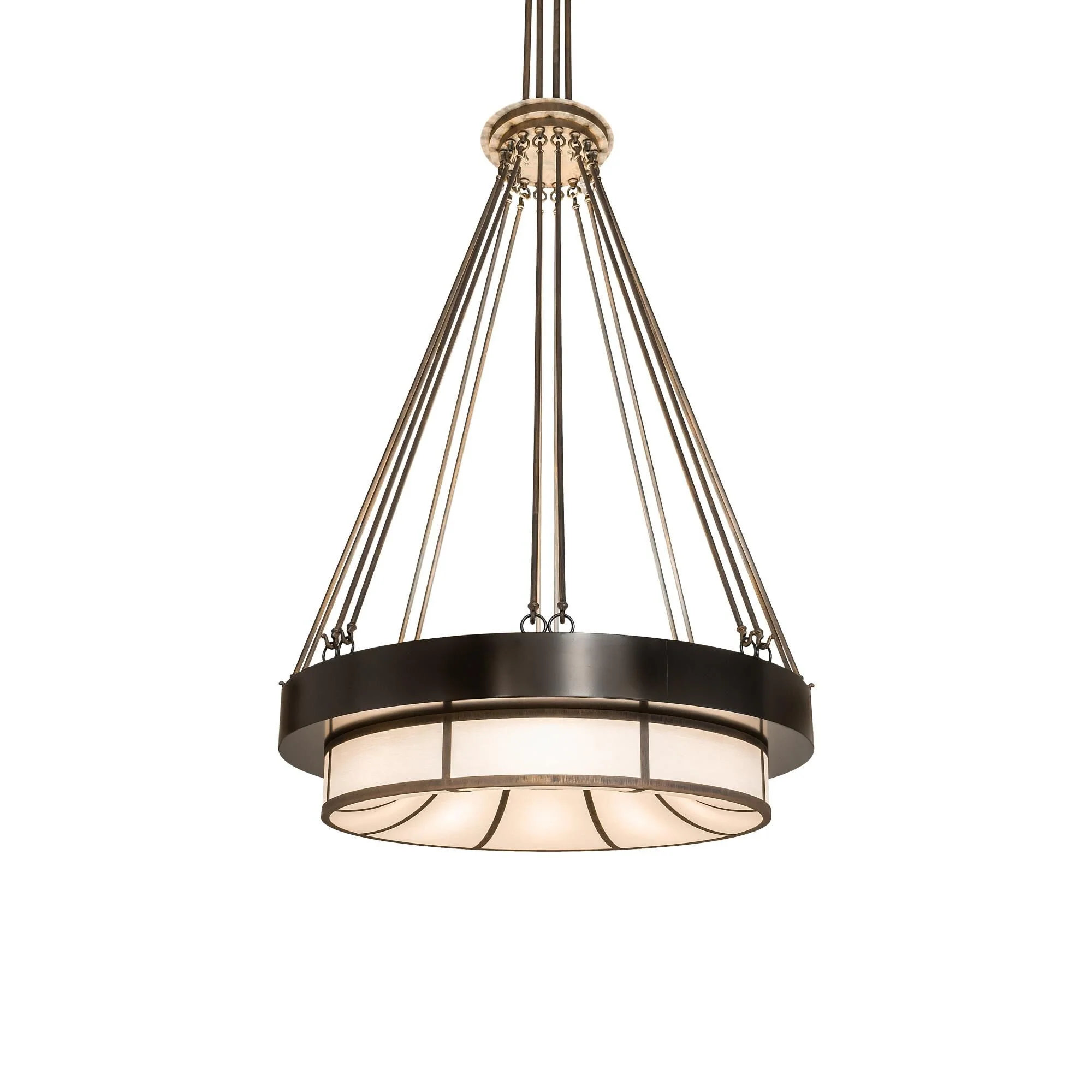 Meyda Lighting Cilindro Ventura 42 Inch Led Large Pendant Cp780046 - Image 1