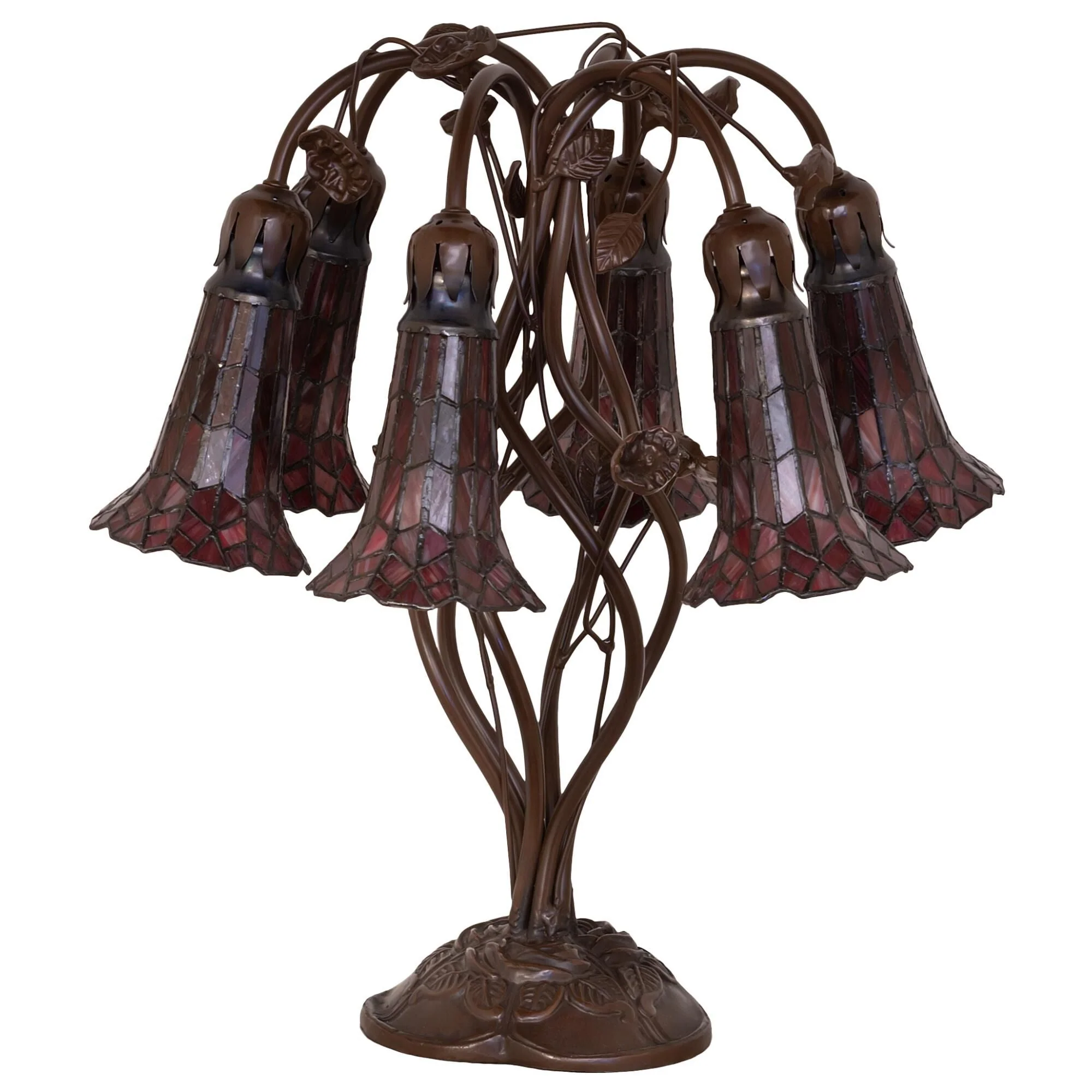 Meyda Lighting Stained Glass Pond Lily 18 Inch Table Lamp Cp780179 - Image 2