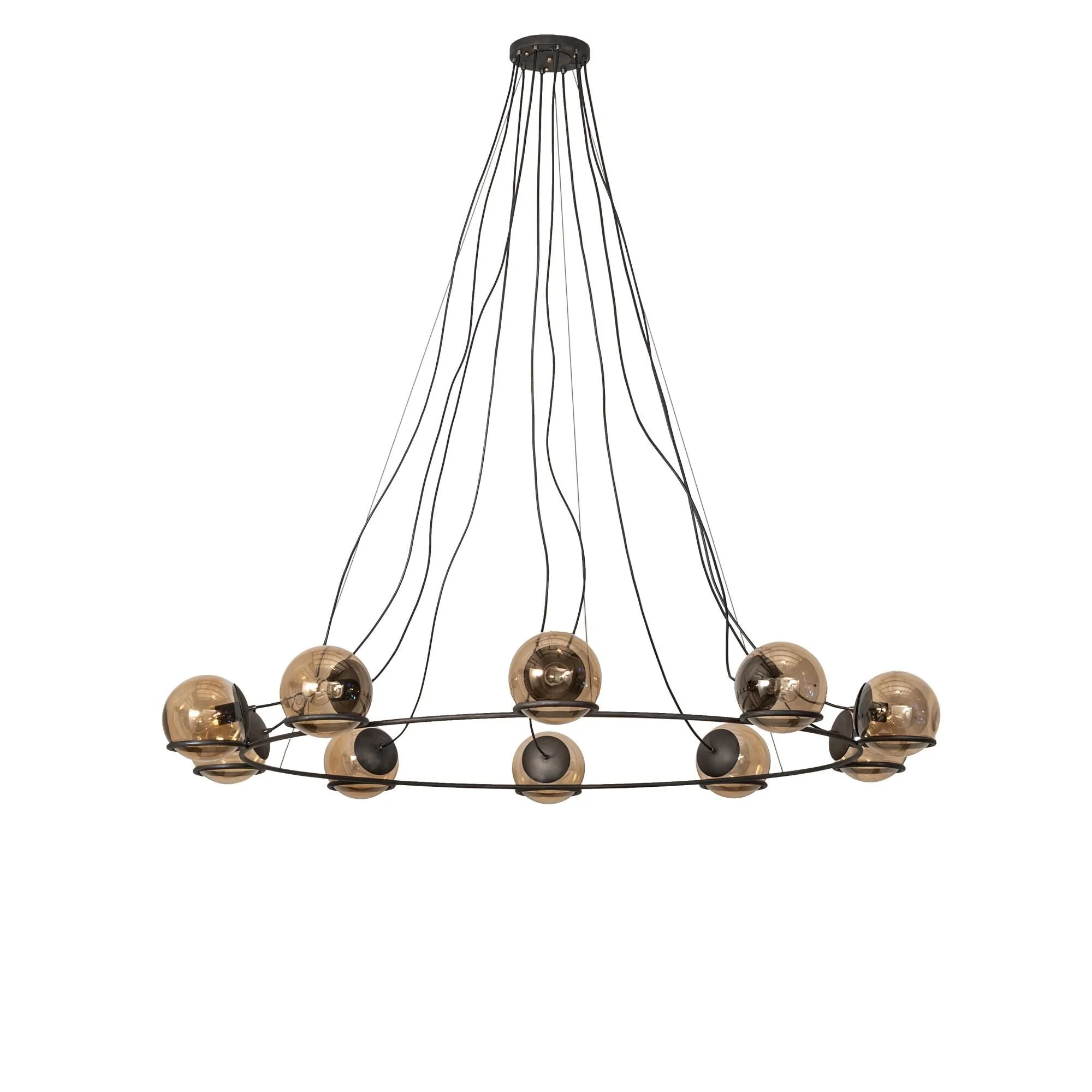Meyda Lighting Tyngsboro 73 Inch 10 Light Chandelier Cp779780 - Image 2