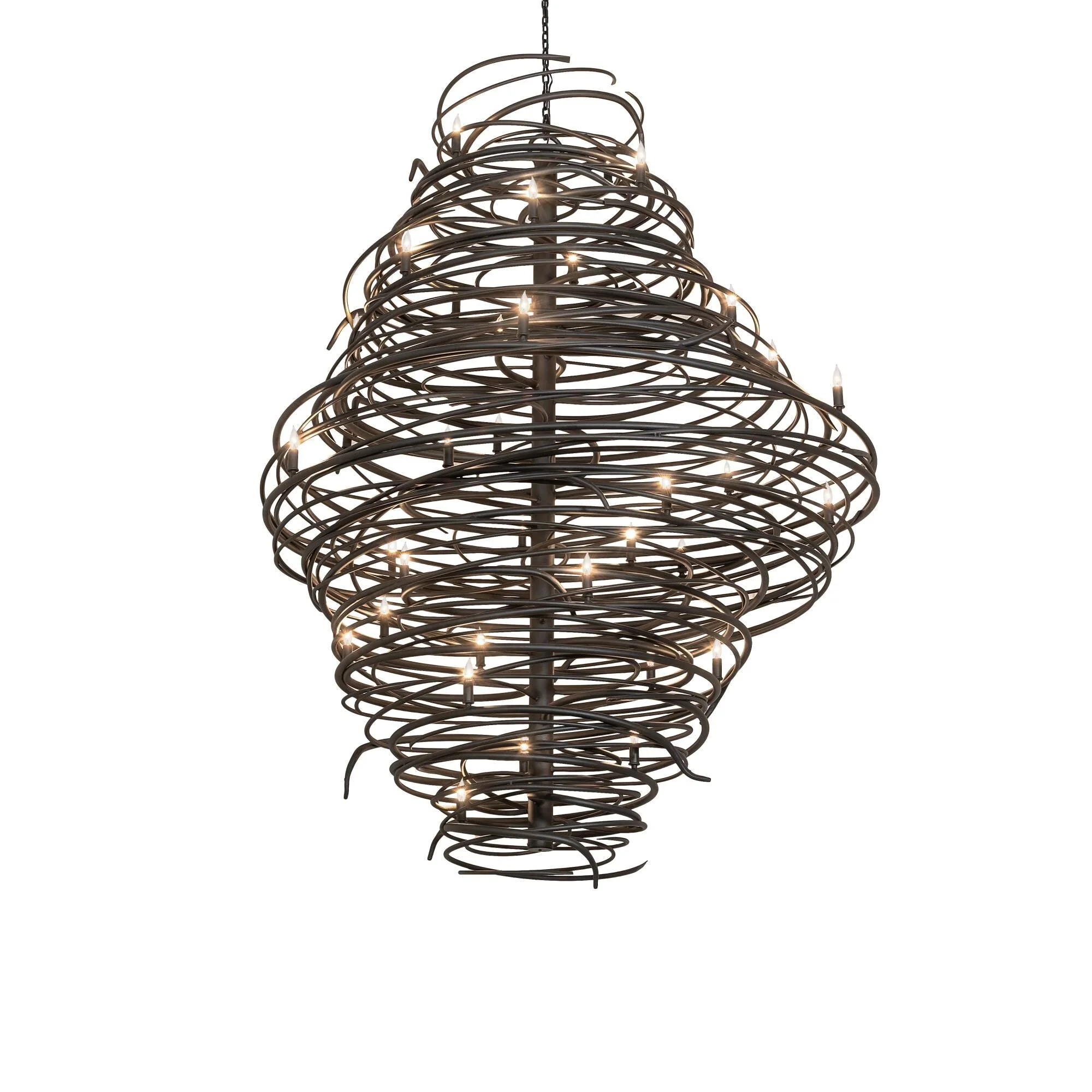 Meyda Lighting Cyclone 64 Inch 36 Light Led Chandelier Cp779843 - Image 1