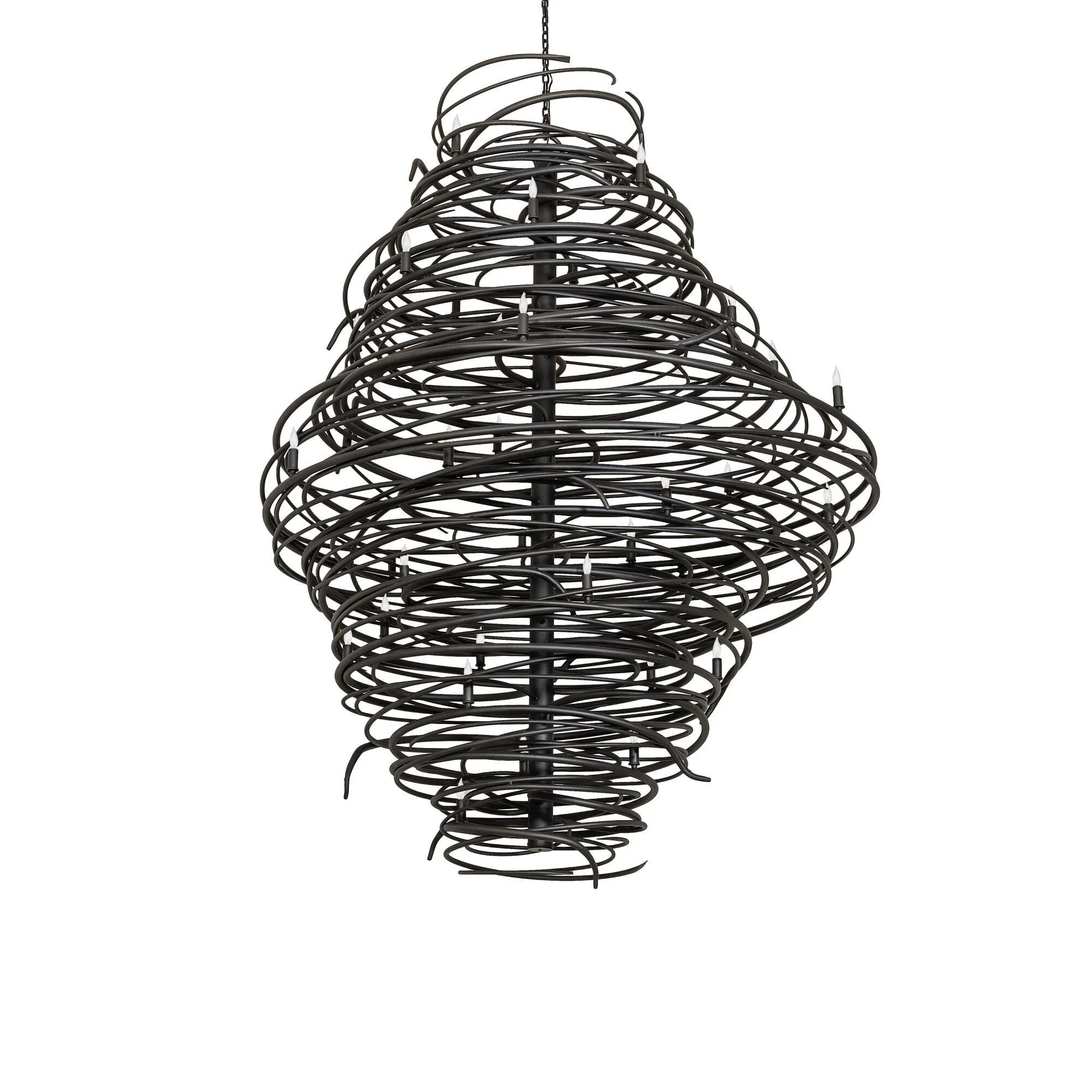 Meyda Lighting Cyclone 64 Inch 36 Light Led Chandelier Cp779843 - Image 2