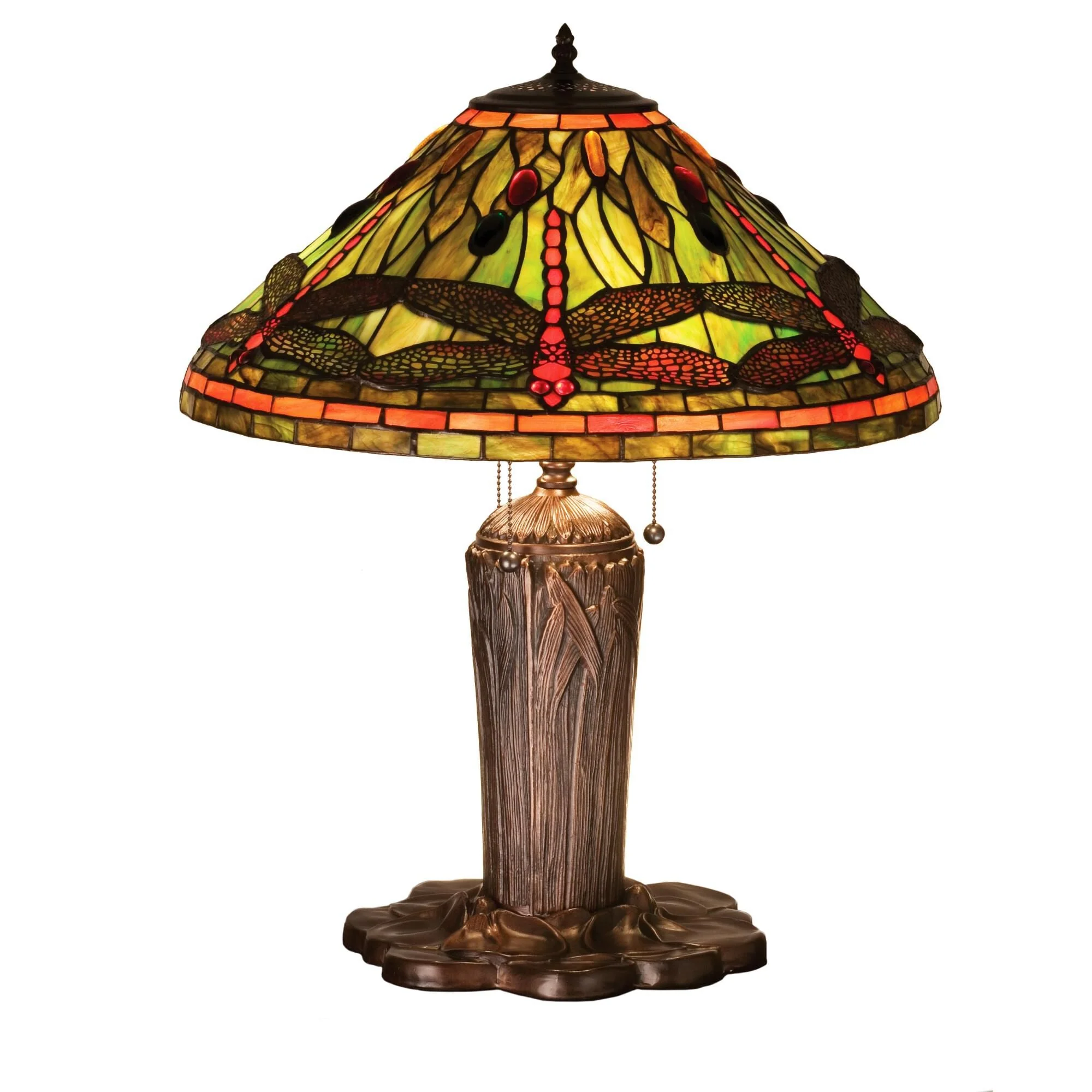 Meyda Lighting Tiffany Dragonfly 25 Inch Table Lamp Cp188535 - Image 1