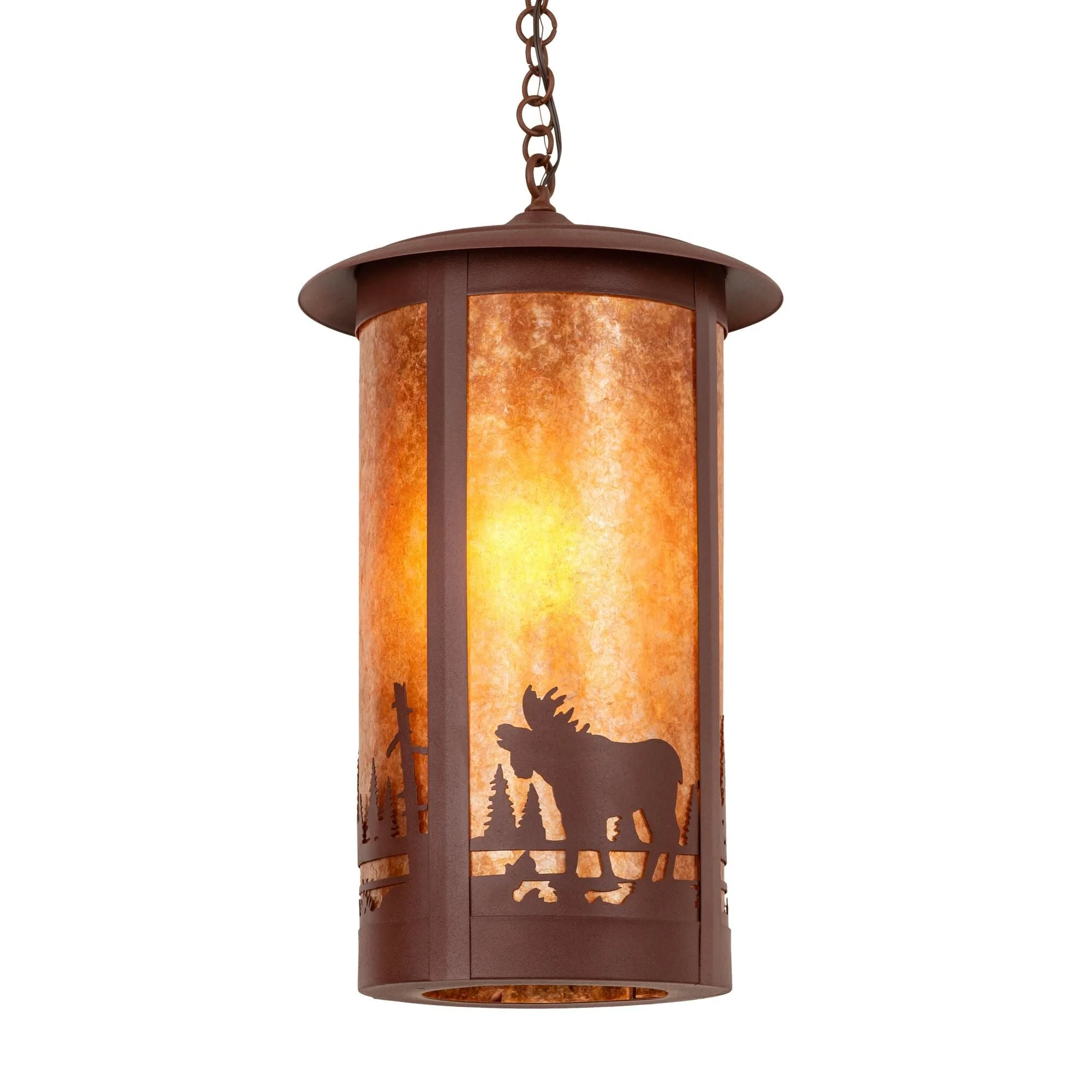 Meyda Lighting Fulton Moose Creek 15 Inch Large Pendant Cp43777 - Image 1