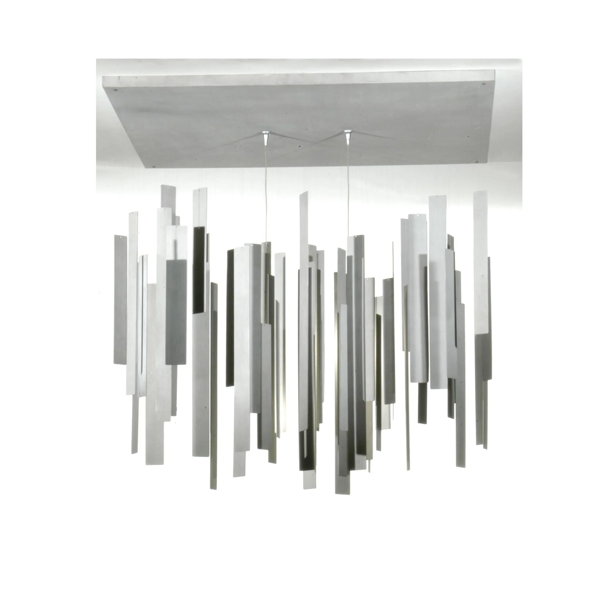 Meyda Lighting Feng Shui 51 Inch 2 Light Semi Flush Mount Cp44506 - Image 1