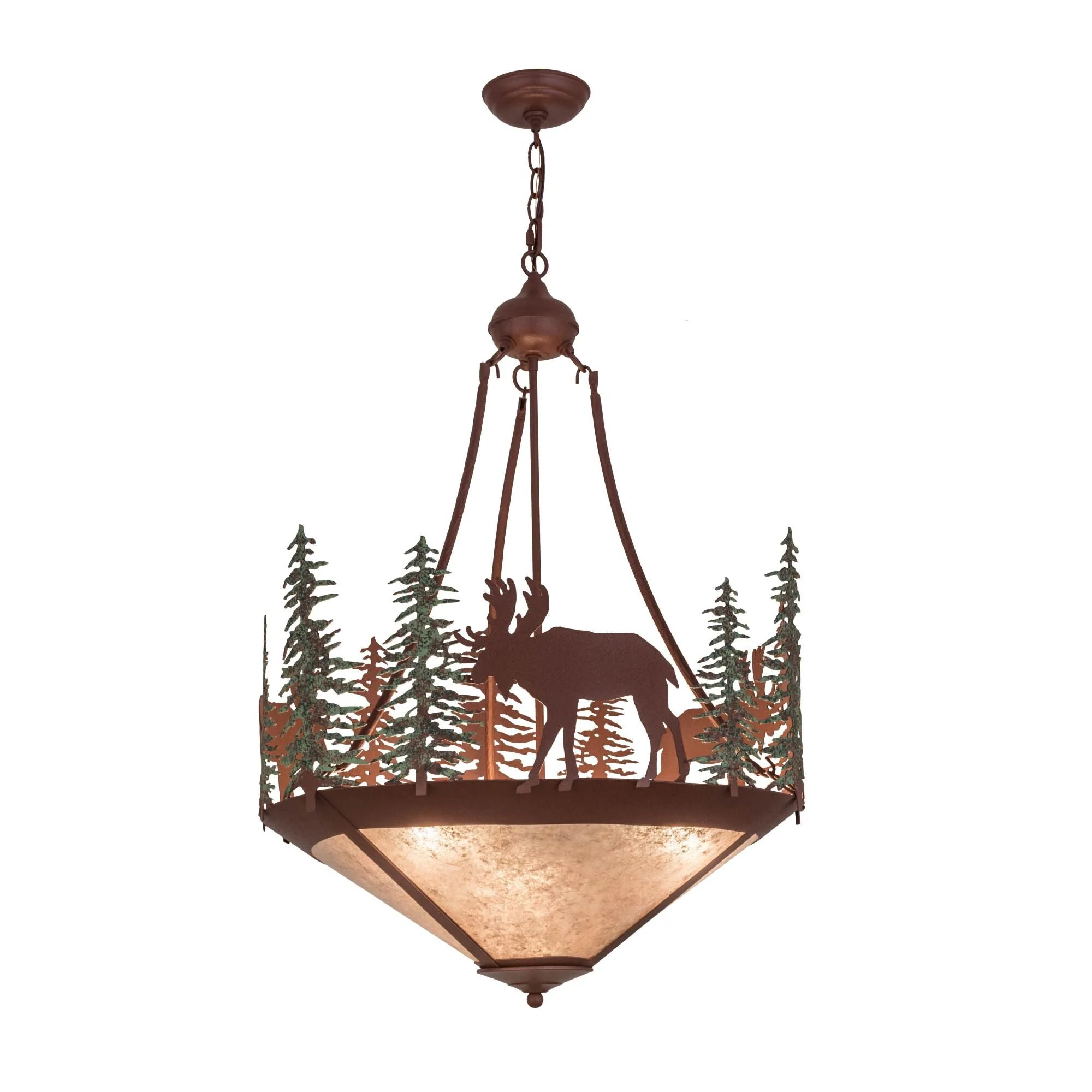 Meyda Lighting Wandering Moose 24 Inch Large Pendant Cp45278 - Image 1