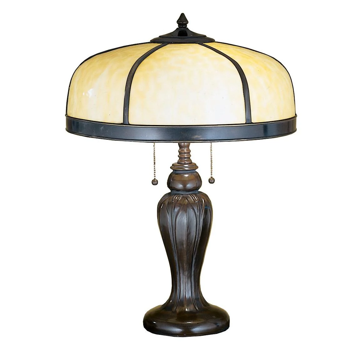 Meyda Lighting Arts And Crafts Dome 25 Inch Table Lamp Cp189045 - Image 1