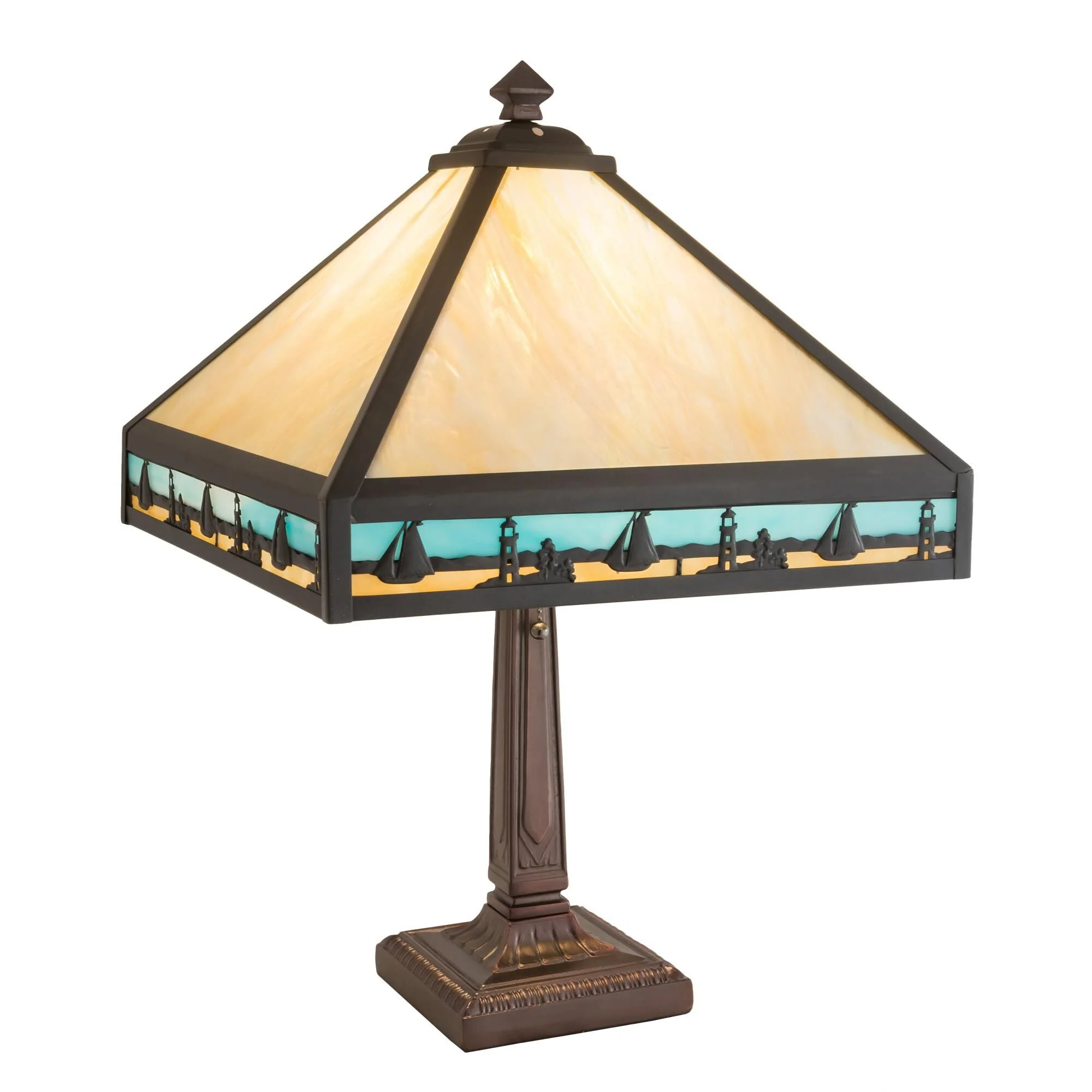 Meyda Lighting Sailboat Mission 22 Inch Table Lamp Cp189052 - Image 1