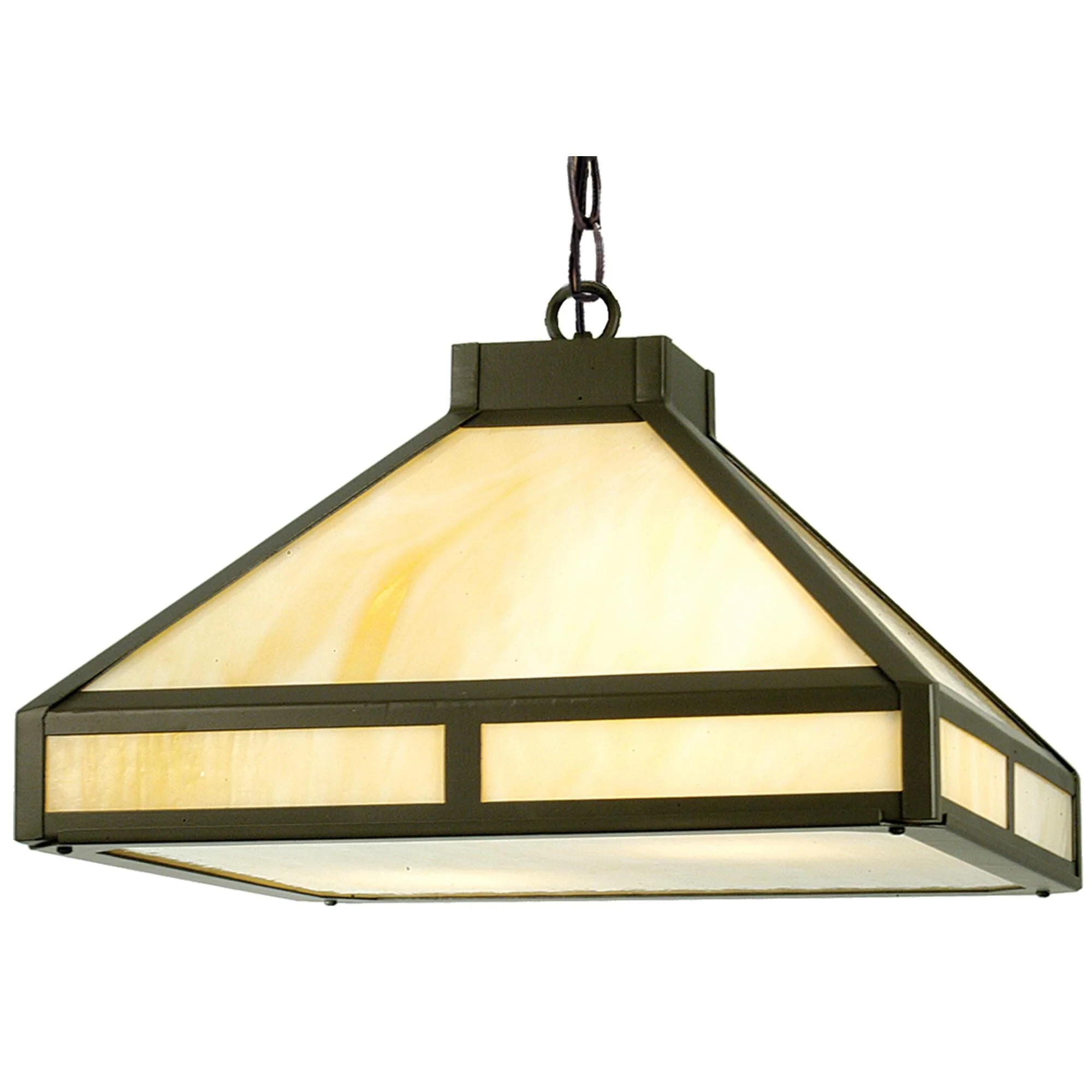 Meyda Lighting T Mission 25 Inch Large Pendant Cp54954 - Image 1