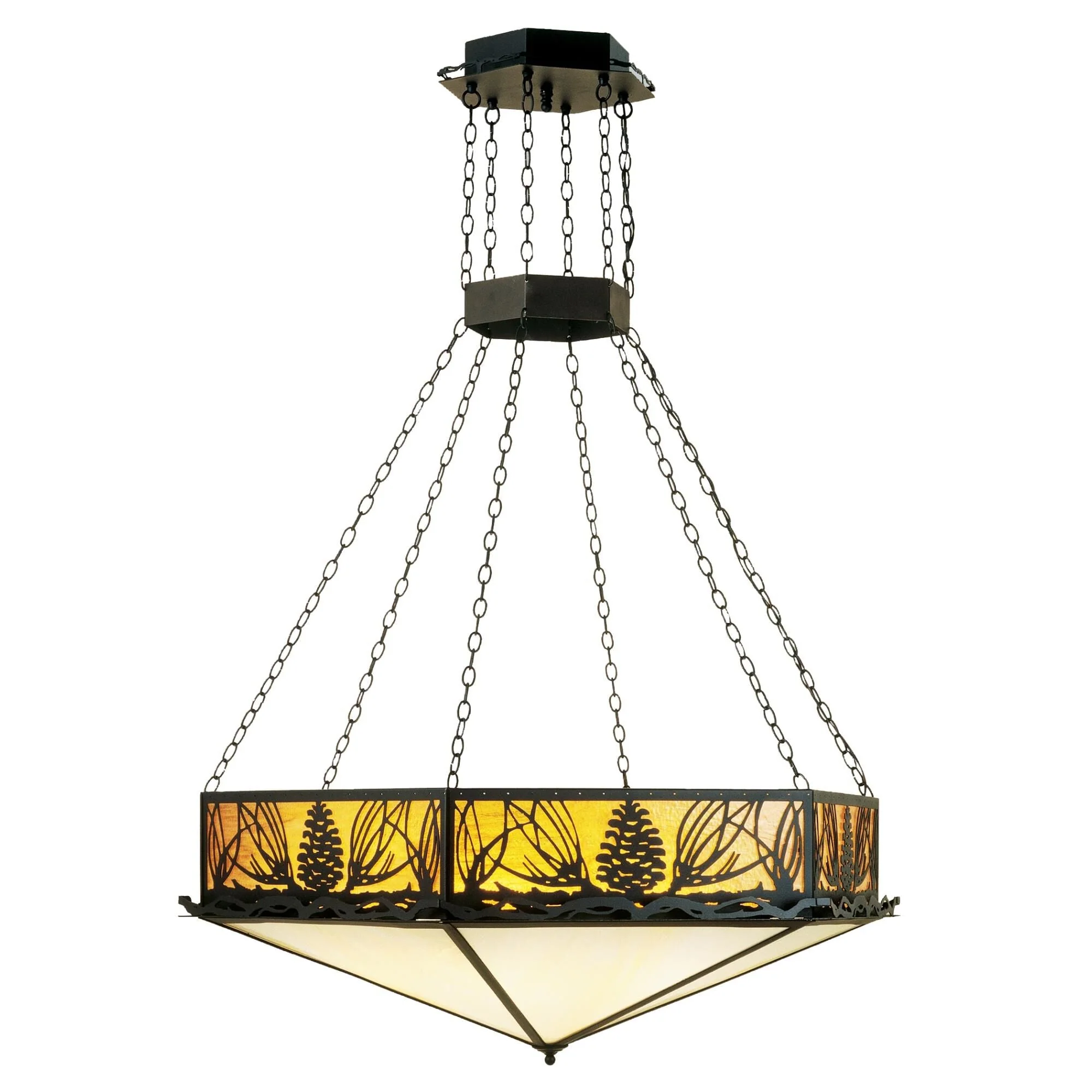 Meyda Lighting Mountain Pine 51 Inch Large Pendant Cp71590 - Image 1