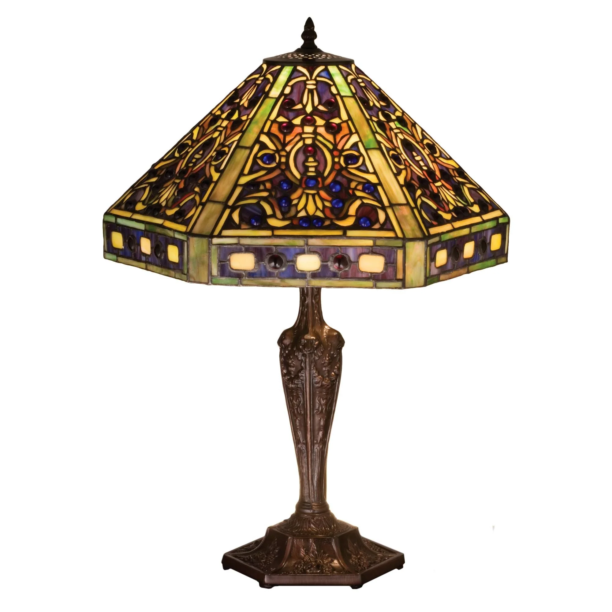 Meyda Lighting Tiffany Elizabethan 23 Inch Table Lamp Cp190298 - Image 1