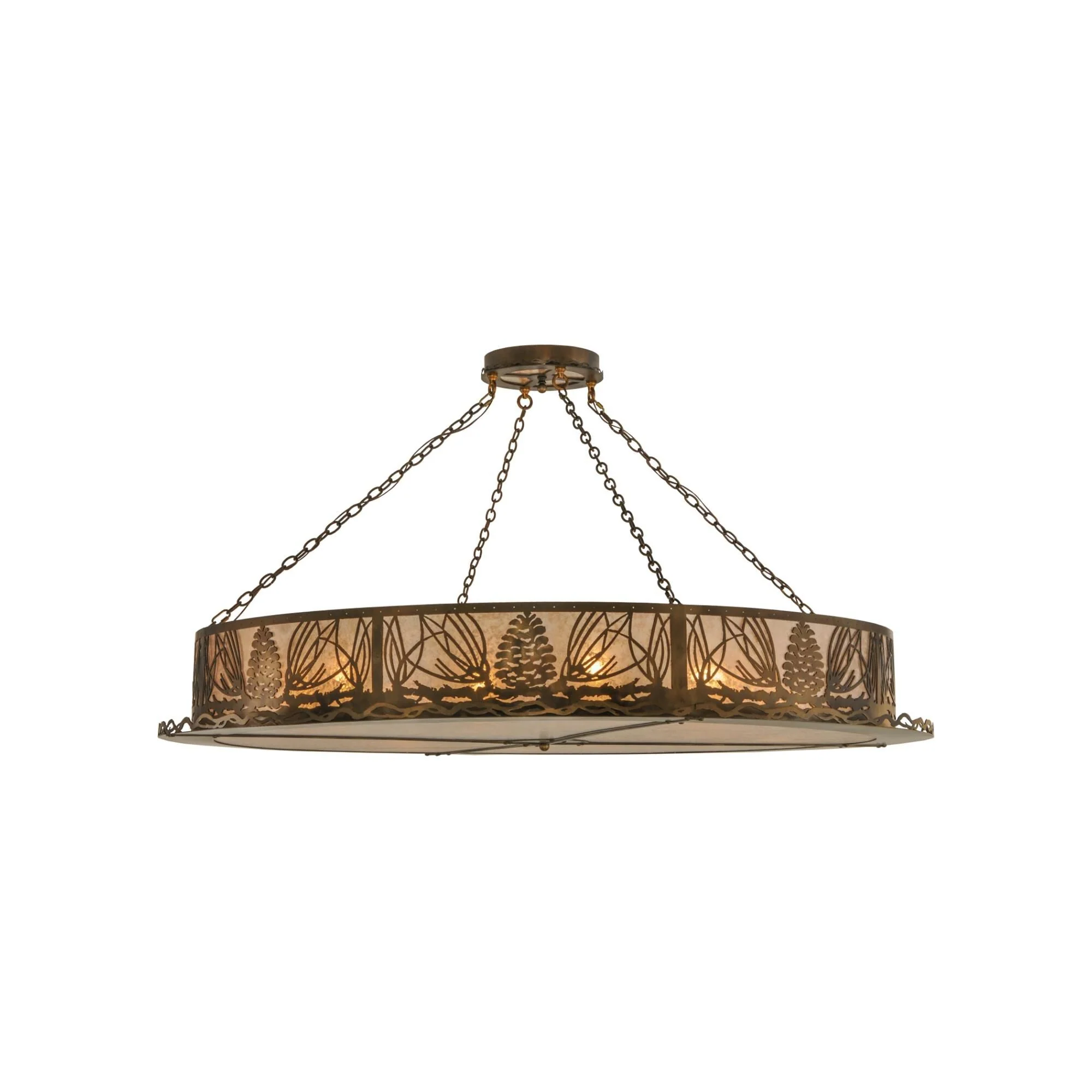 Meyda Lighting Mountain Pine 72 Inch Large Pendant Cp72445 - Image 1