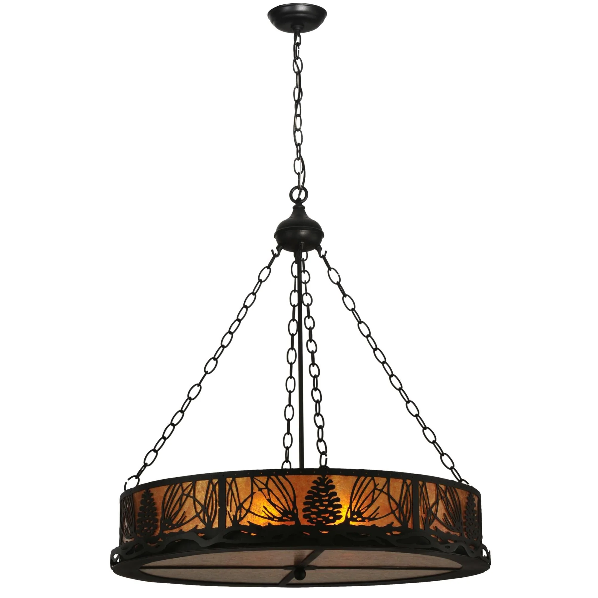 Meyda Lighting Mountain Pine 72 Inch Large Pendant Cp74316 - Image 1