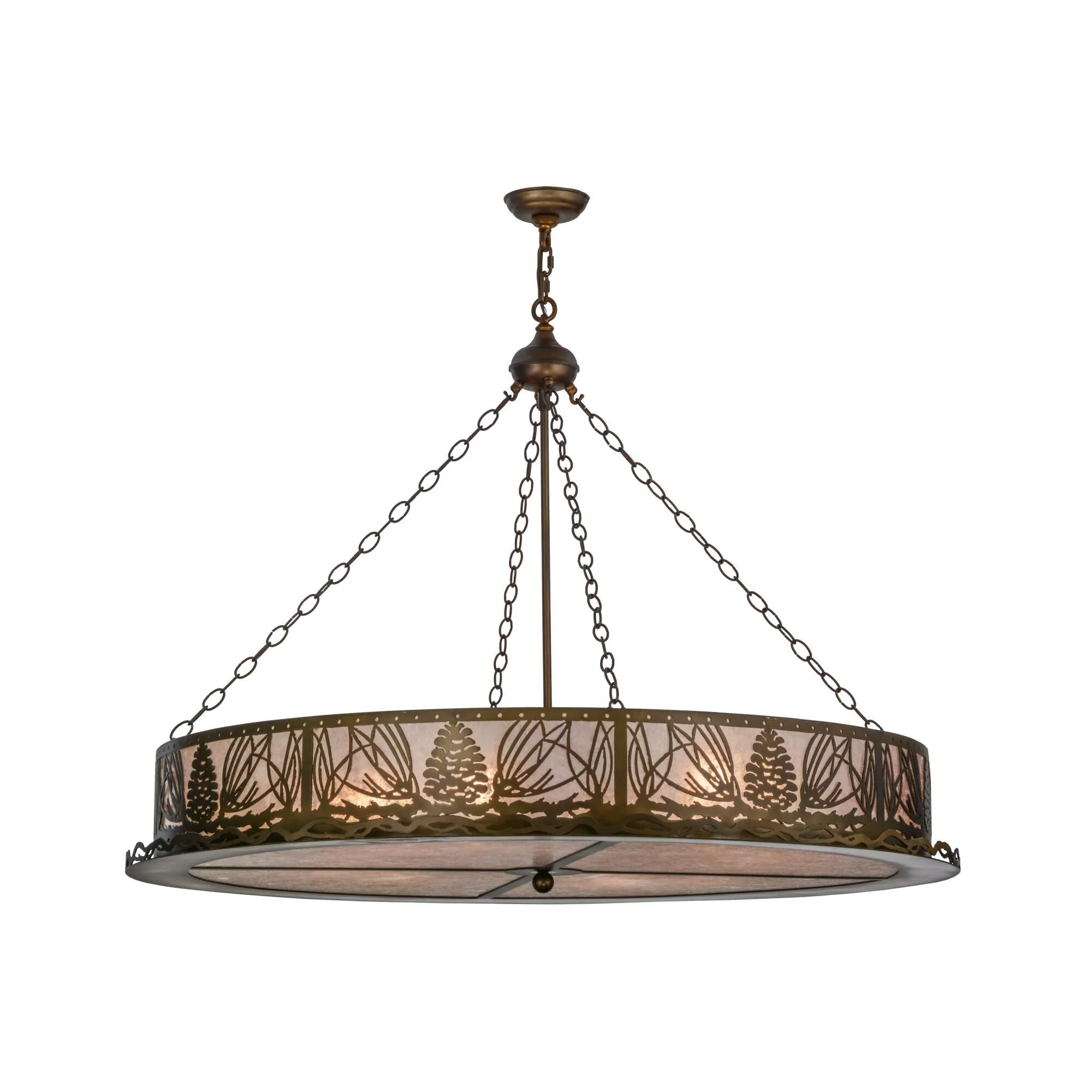 Meyda Lighting Mountain Pine 48 Inch Large Pendant Cp74591 - Image 1
