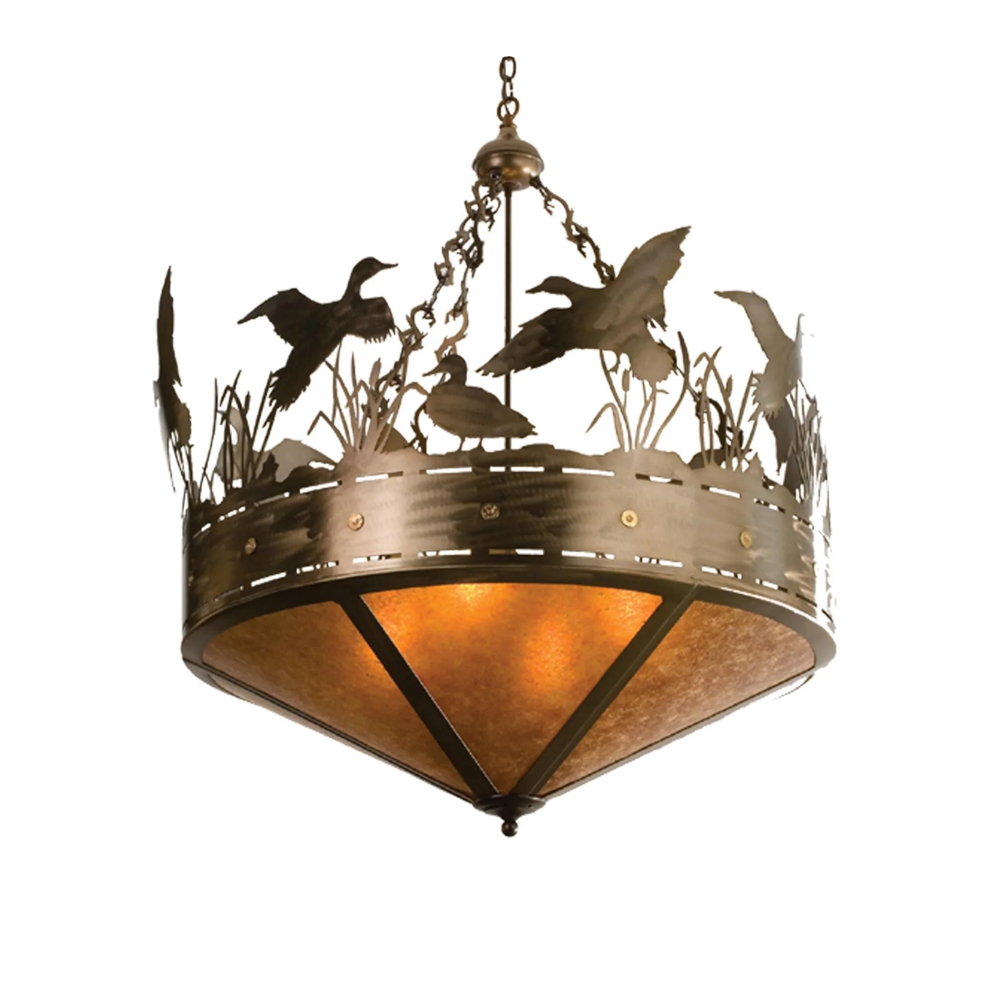 Meyda Lighting Ducks In Flight 72 Inch Large Pendant Cp74626 - Image 1