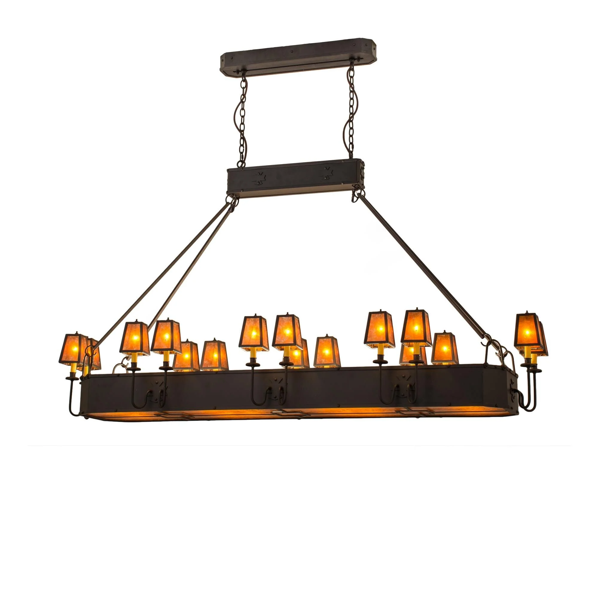 Meyda Lighting Carpathian 82 Inch 12 Light Chandelier Cp76486 - Image 1
