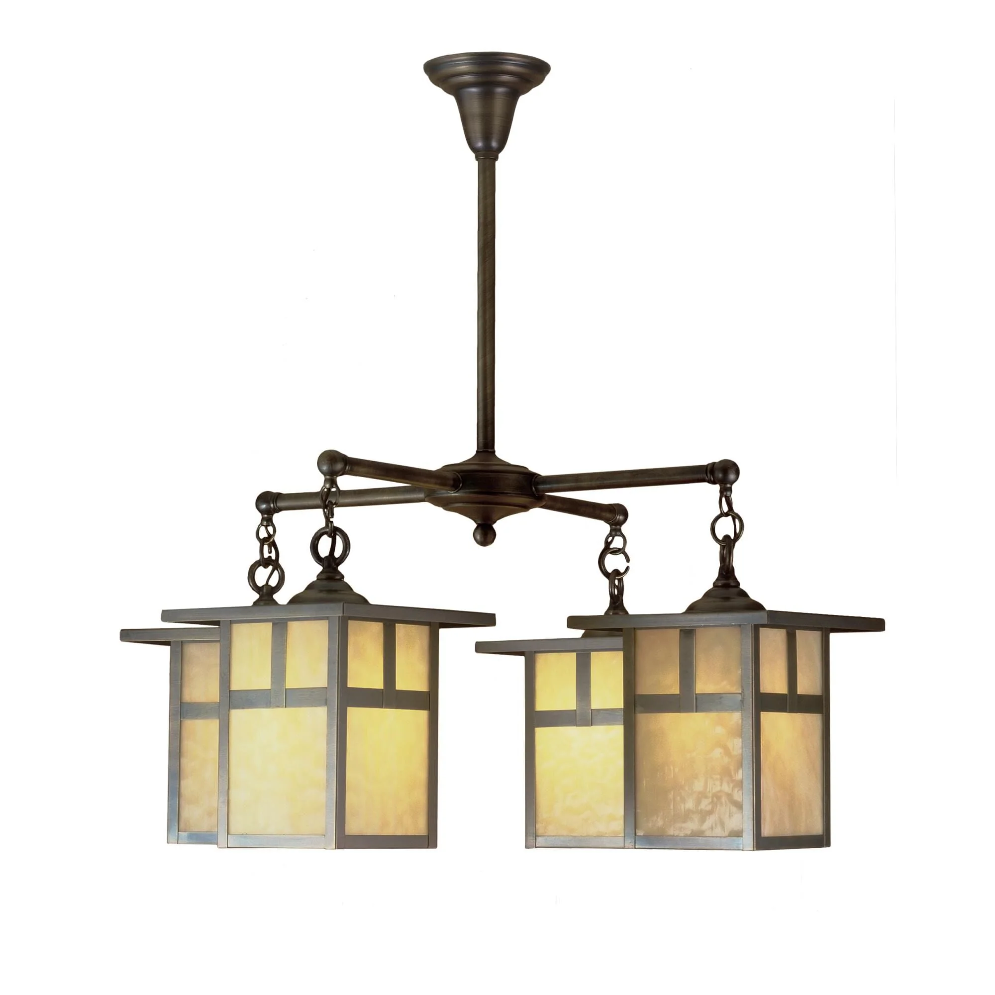 Meyda Lighting Hyde Park T Mission 32 Inch 4 Light Chandelier Cp77739 - Image 1