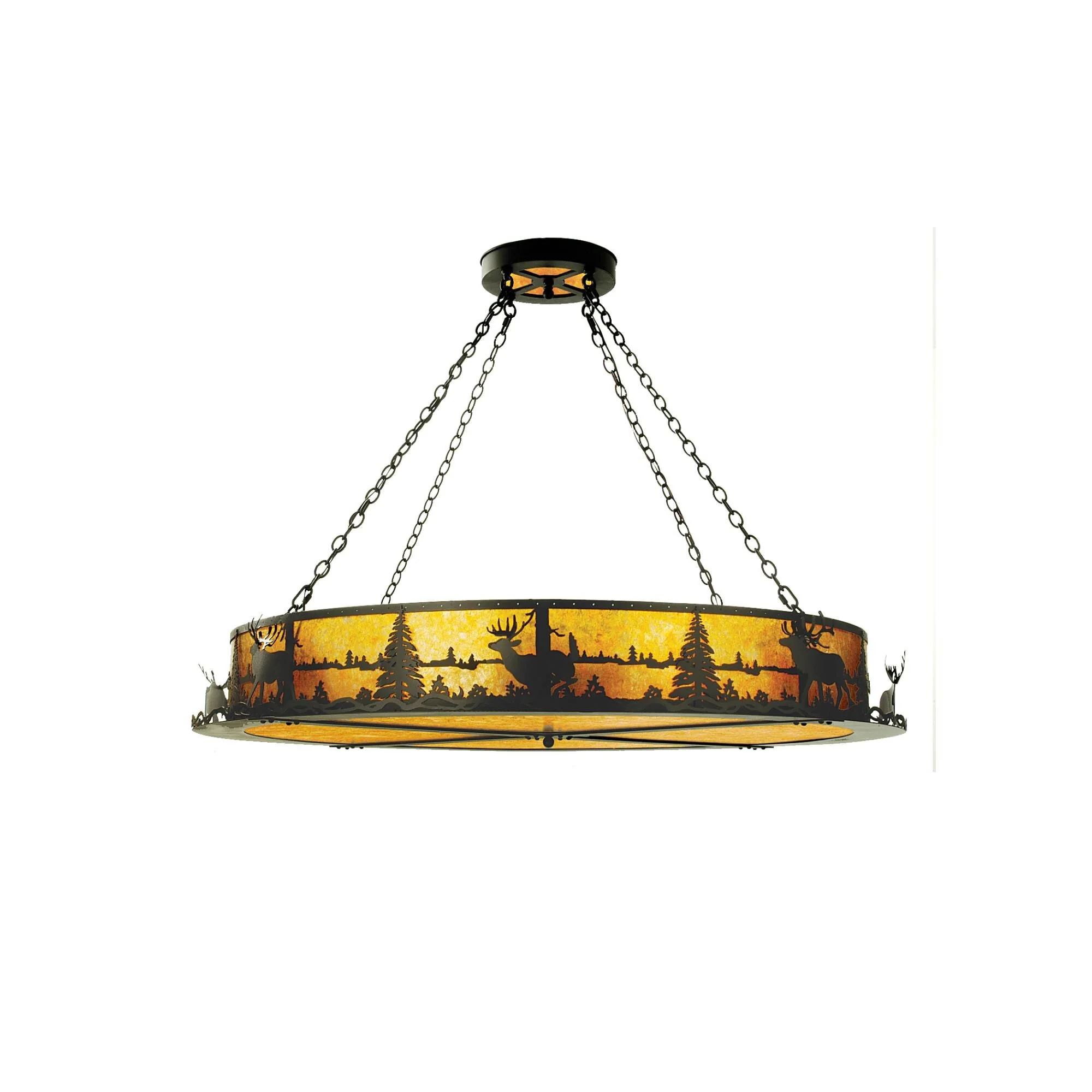 Meyda Lighting Elk At Lake 60 Inch Large Pendant Cp78564 - Image 1