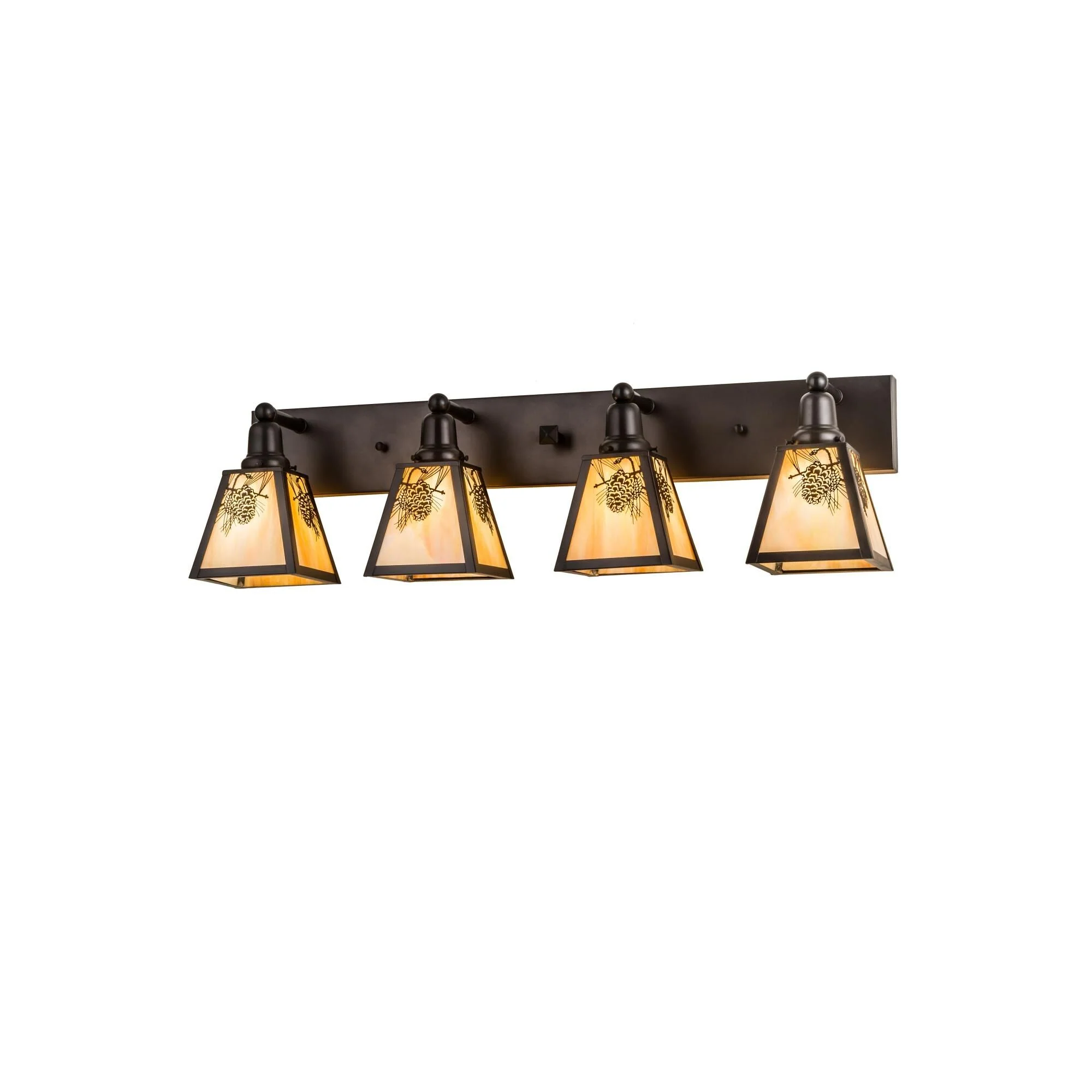 Meyda Lighting Winter Pine 36 Inch 4 Light Bath Vanity Light Cp78612 - Image 1