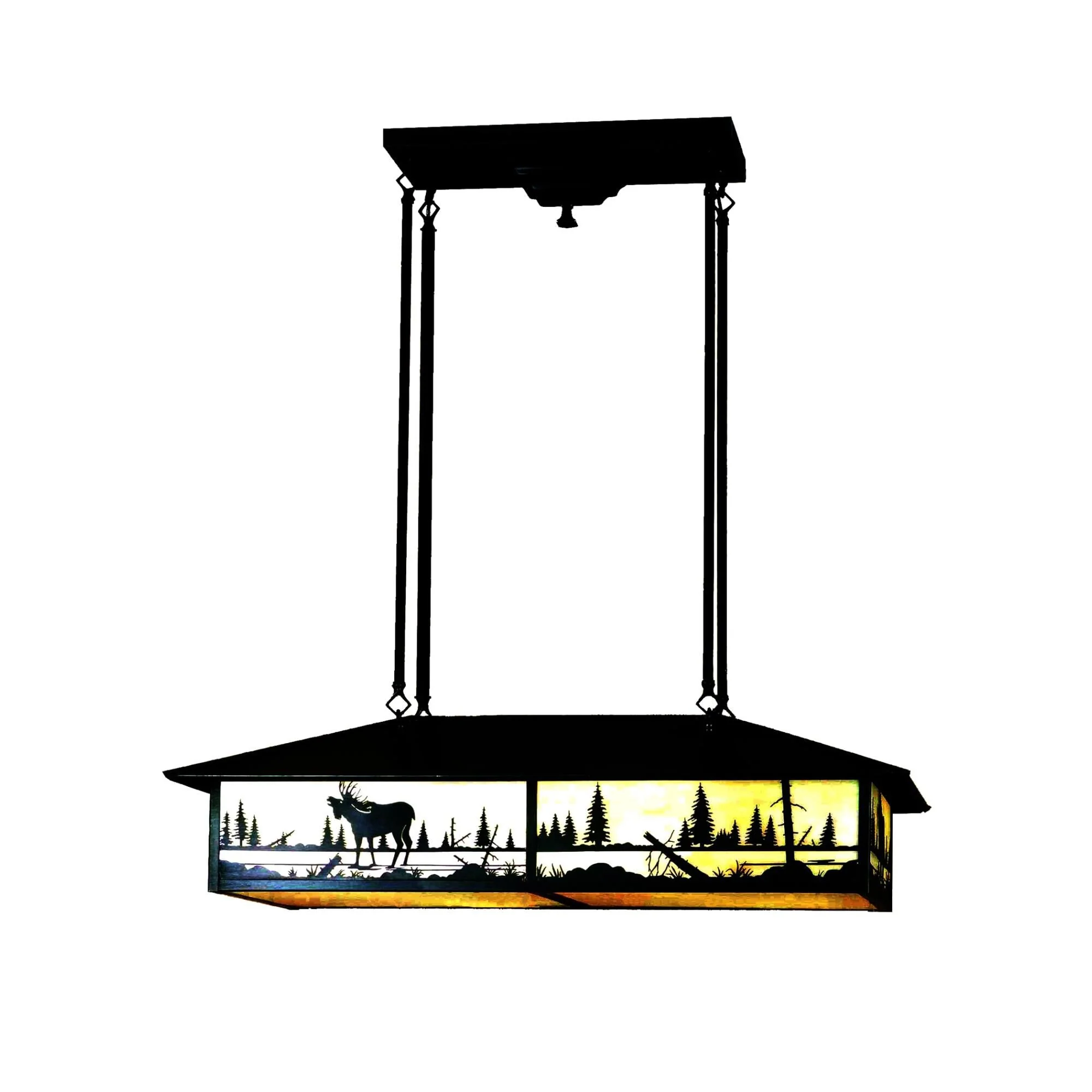 Meyda Lighting Moose Creek 35 Inch Large Pendant Cp81569 - Image 1