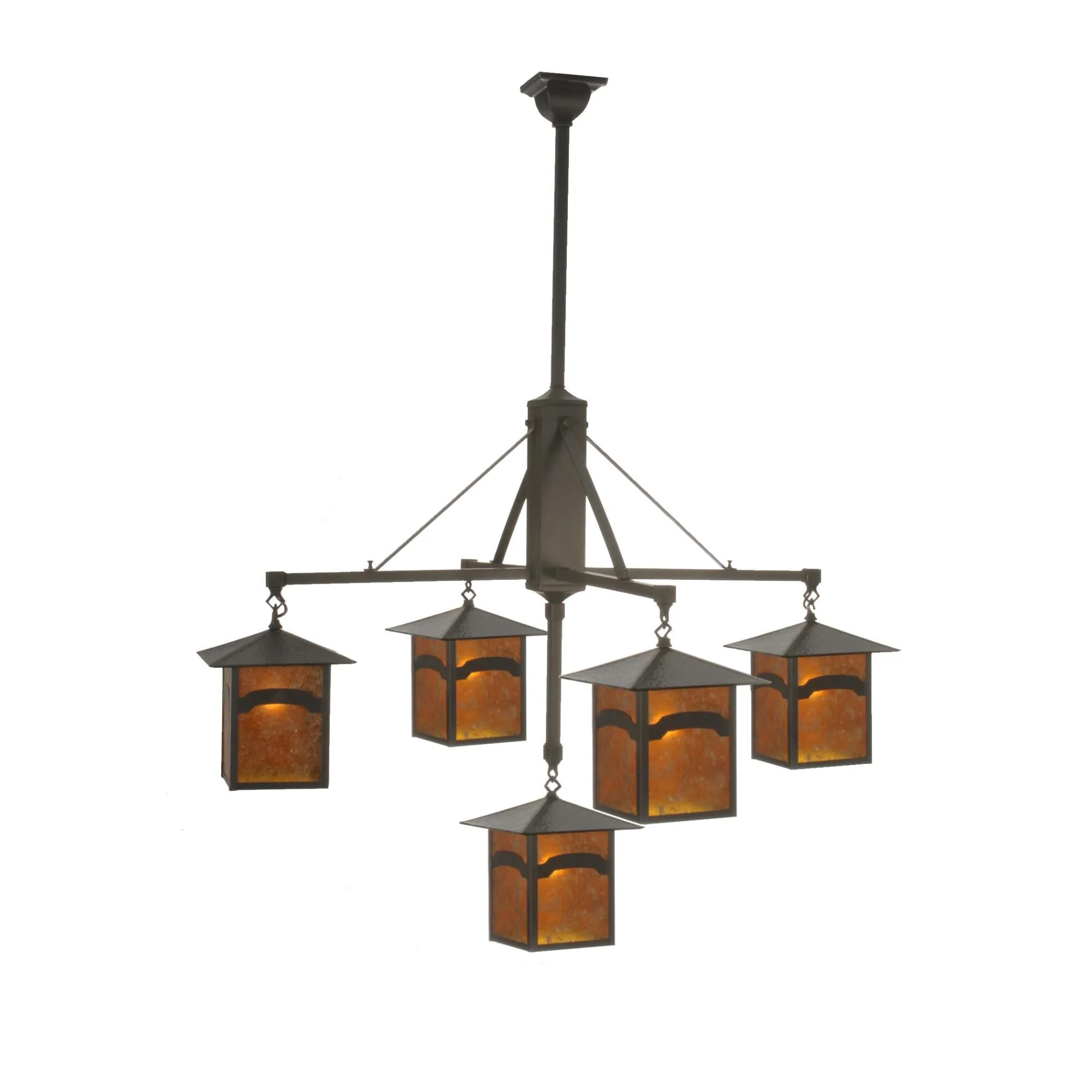 Meyda Lighting Seneca Mountain View 37 Inch 5 Light Chandelier Cp88298 - Image 2