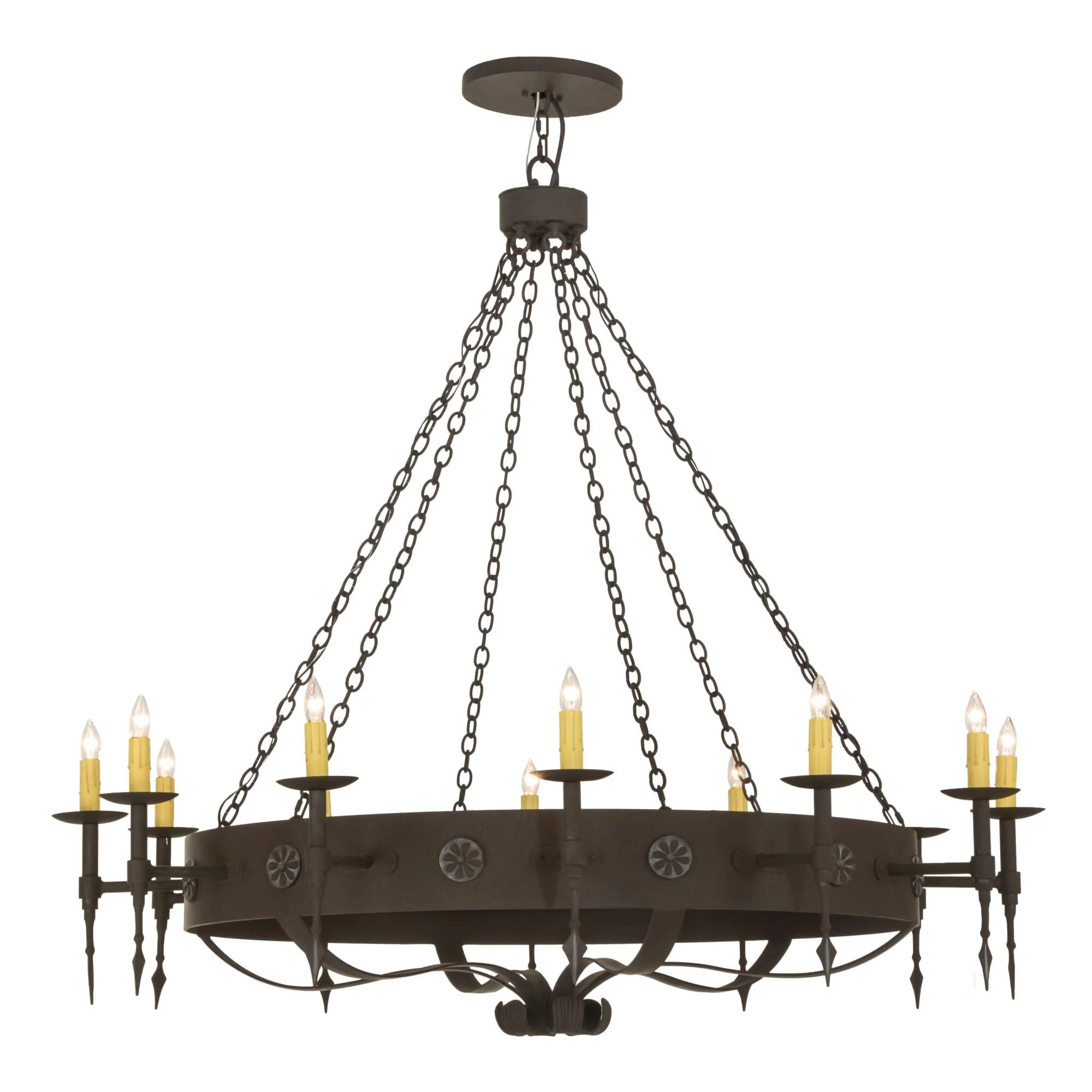 Meyda Lighting Warwick 66 Inch 12 Light Chandelier Cp93065 - Image 2