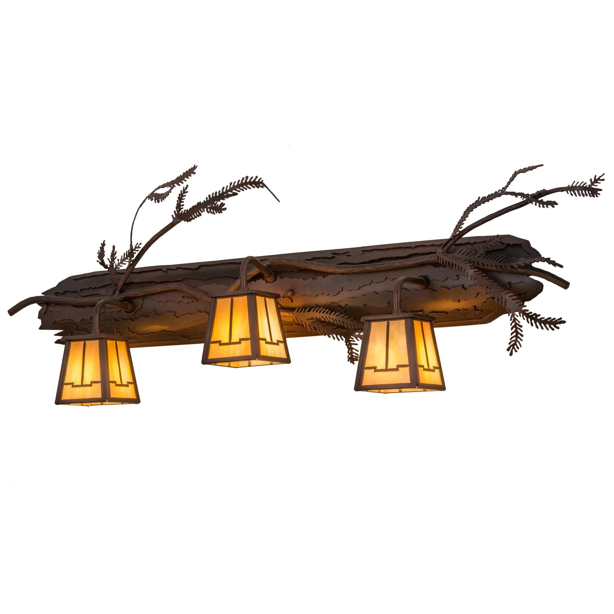 Meyda Lighting Pine Branch Valley View 38 Inch 3 Light Bath Vanity Light Cp93131 - Image 1