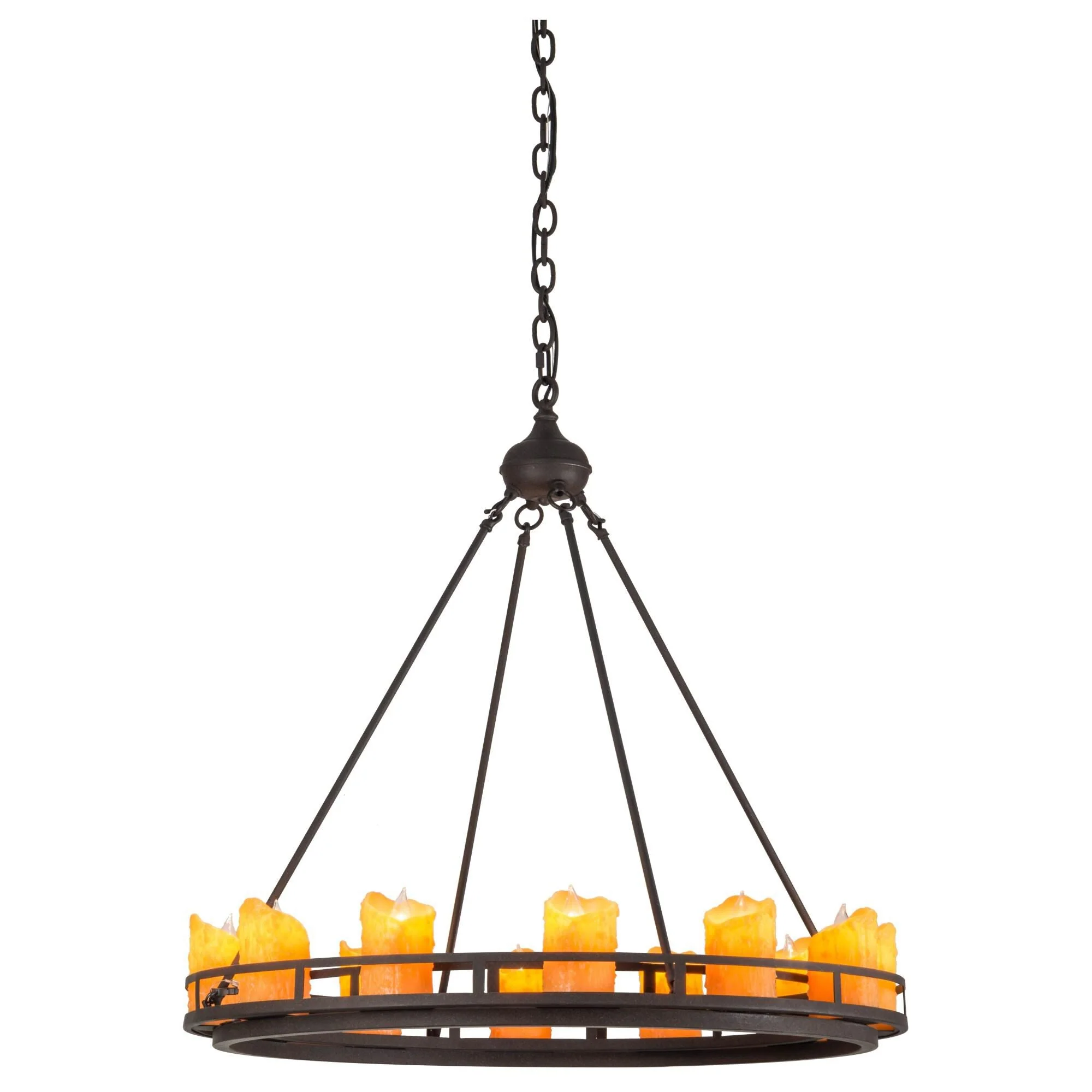 Meyda Lighting Ring 32 Inch 12 Light Chandelier Cp93421 - Image 1