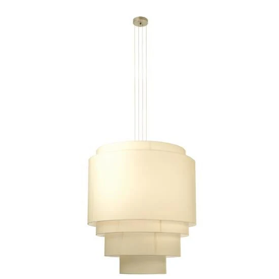 Meyda Lighting Cilindro Cream 31 Inch Large Pendant Cp96989 - Image 1