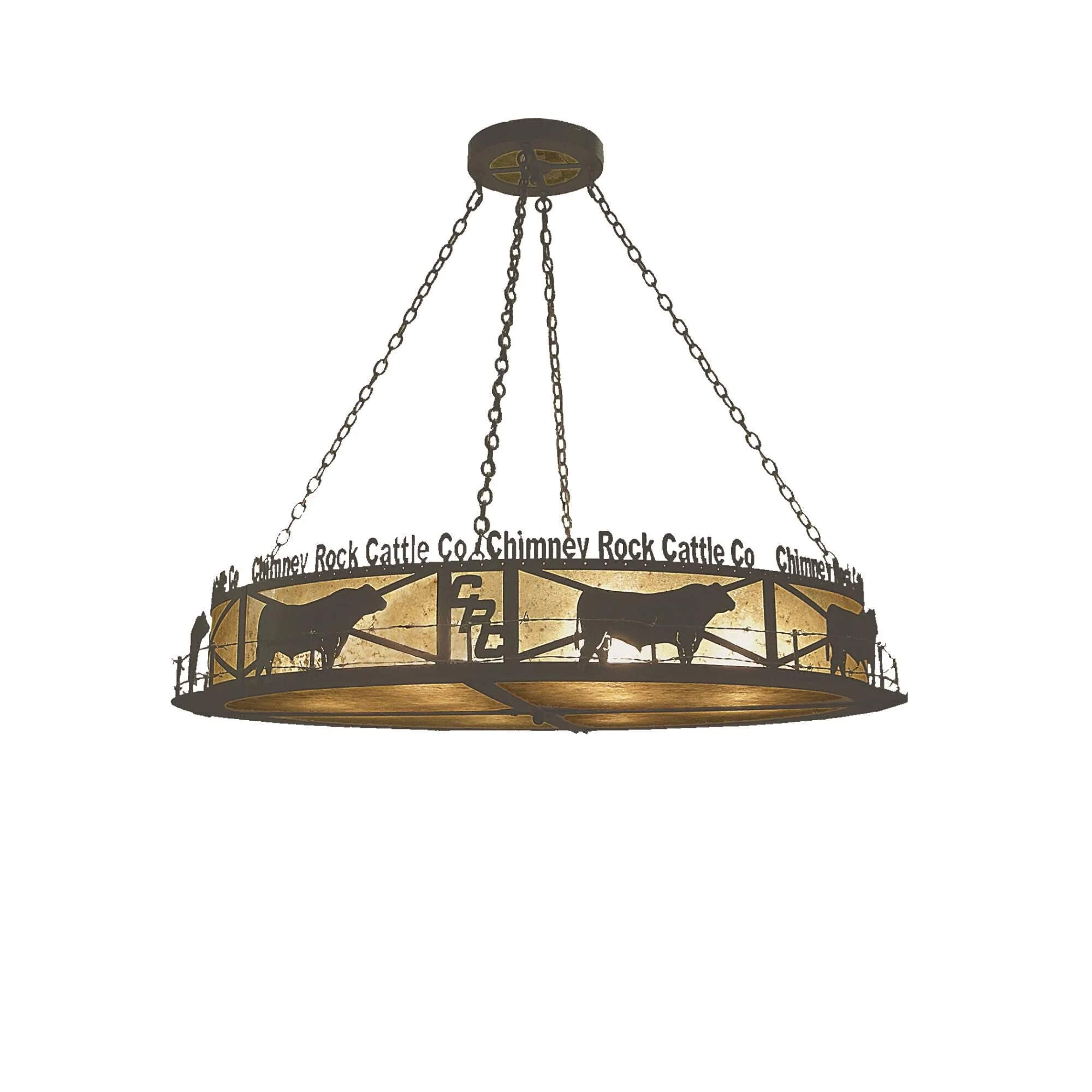 Meyda Lighting Personalized Chimney Rock 60 Inch Large Pendant Cp99142 - Image 1