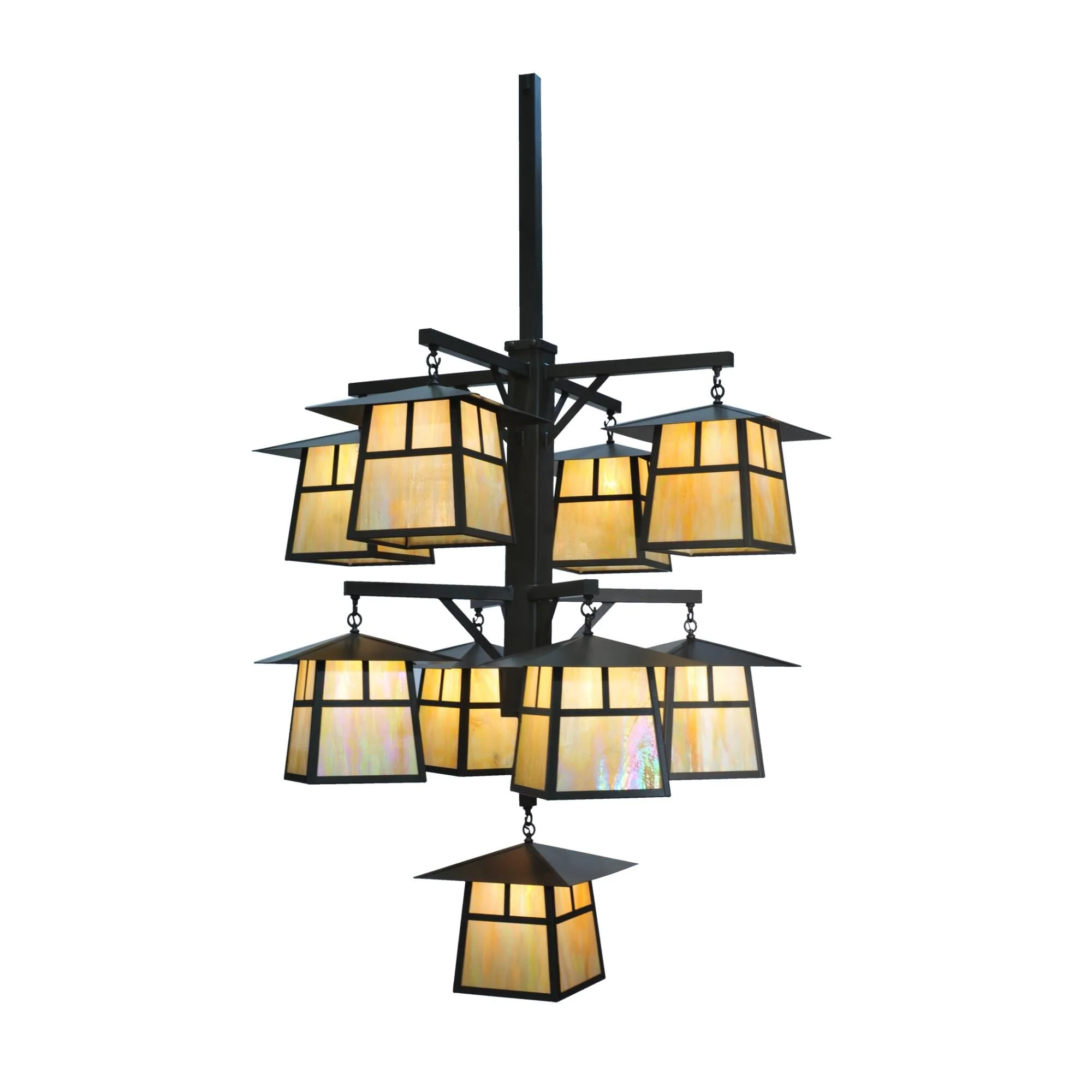 Meyda Lighting Stillwater T Mission 61 Inch 9 Light Chandelier Cp101104 - Image 1