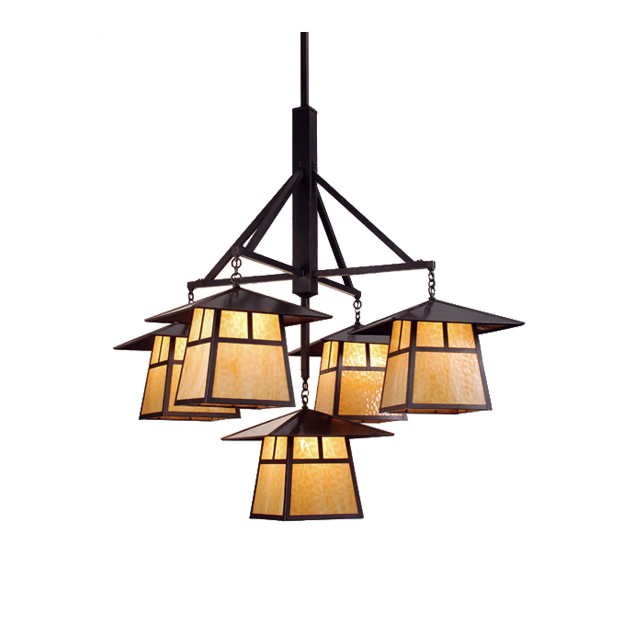 Meyda Lighting Stillwater T Mission 61 Inch 5 Light Chandelier Cp102337 - Image 1