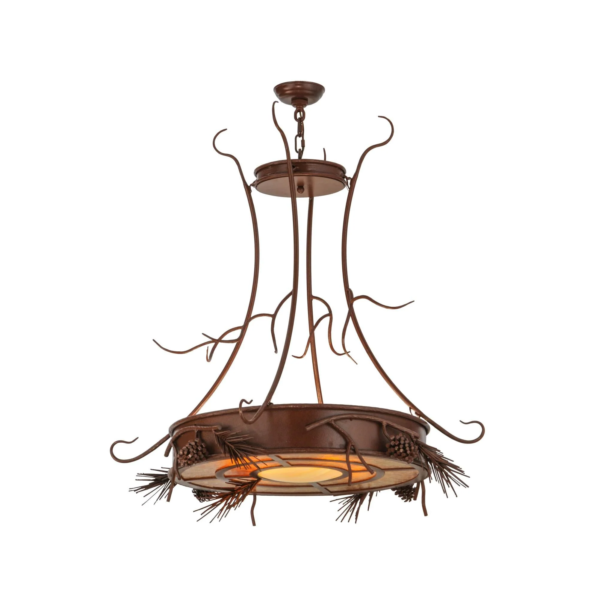 Meyda Lighting Woodland Pine 36 Inch Large Pendant Cp104585 - Image 1