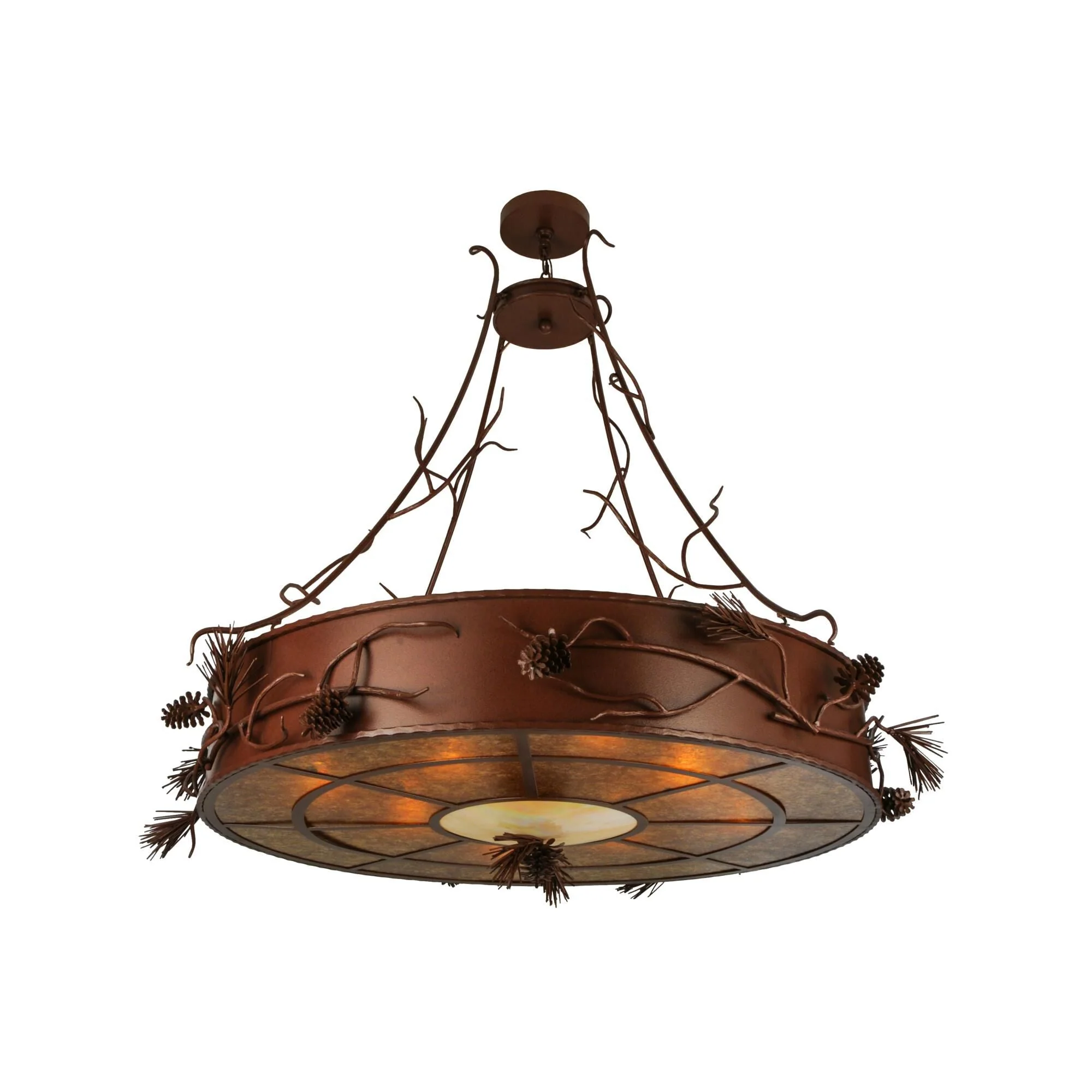 Meyda Lighting Woodland Pine 58 Inch Large Pendant Cp104586 - Image 1