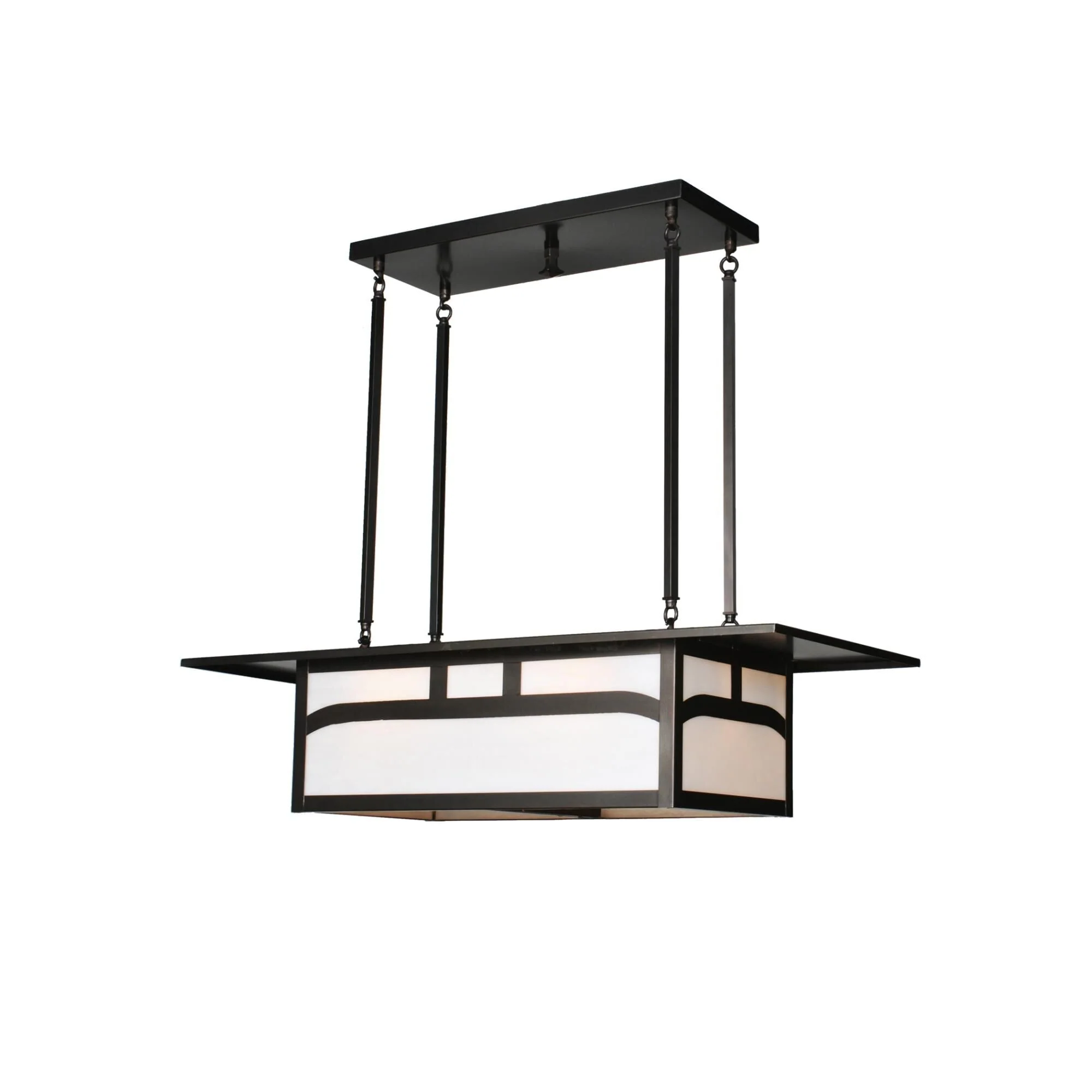 Meyda Lighting Hyde Park Double Bar Mission 22 Inch Large Pendant Cp105171 - Image 1