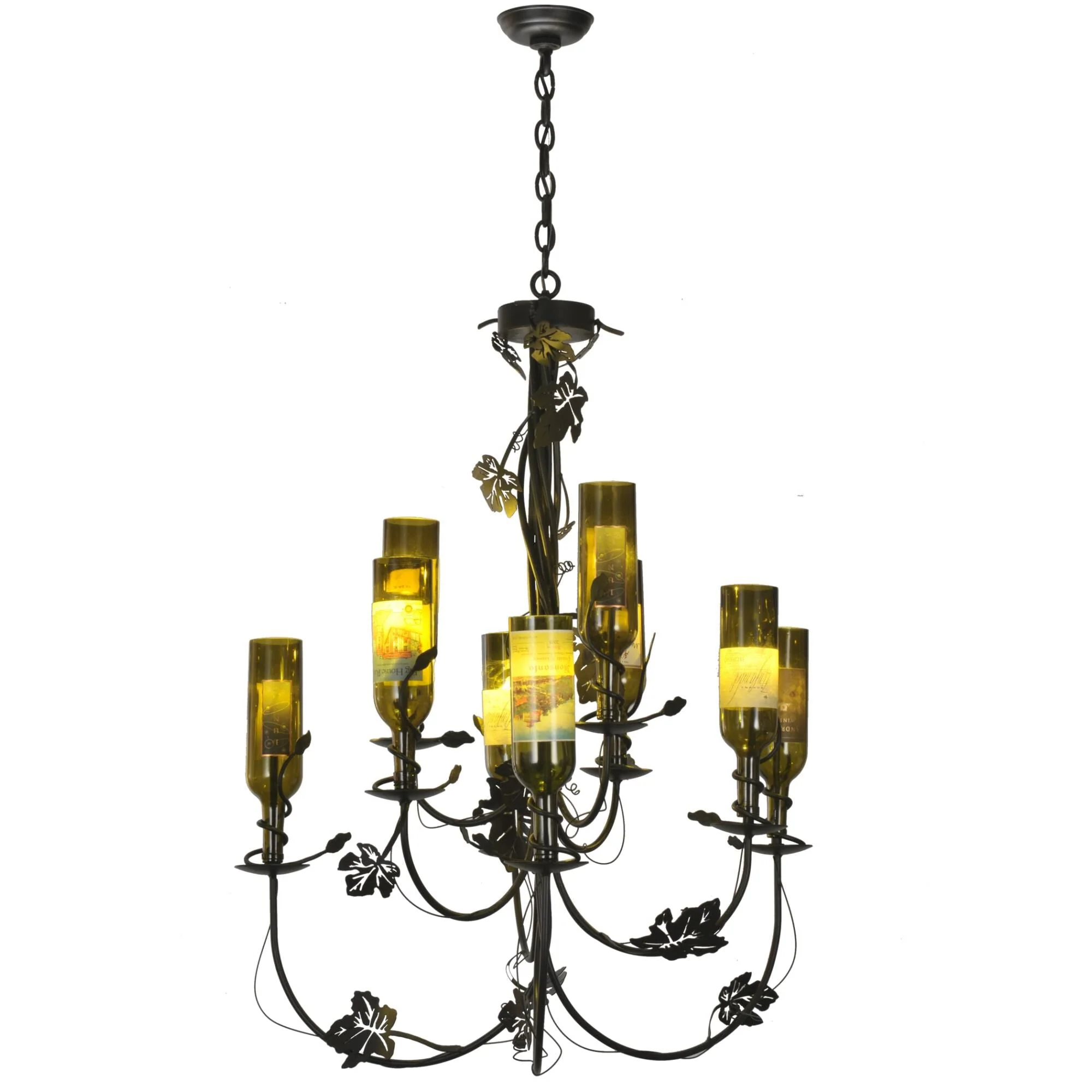 Meyda Lighting Tuscan Vineyard 34 Inch 9 Light Chandelier Cp105284 - Image 1